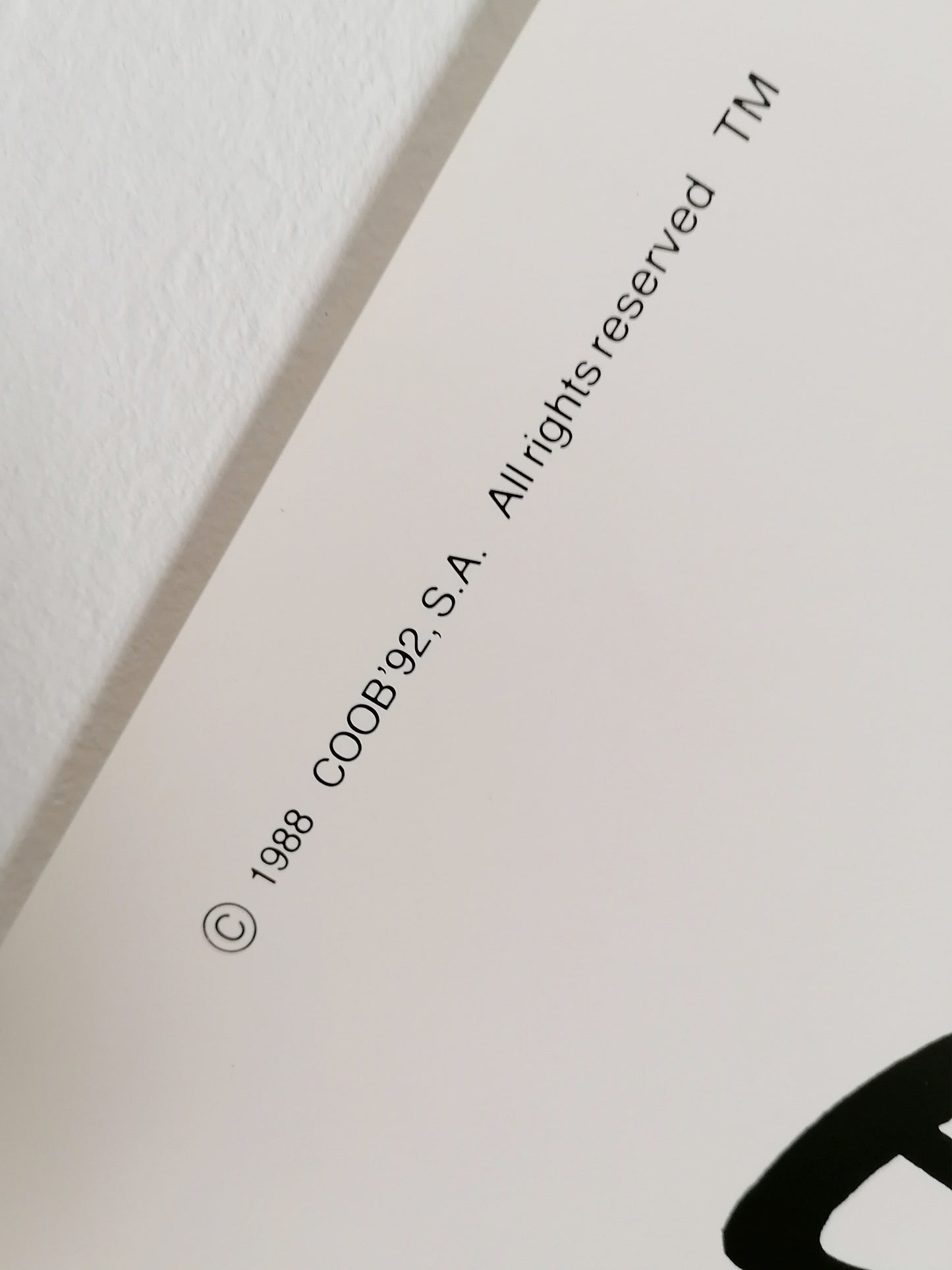 Barcelona 92 Poster Cobi Olympic Mascot by Javier Mariscal