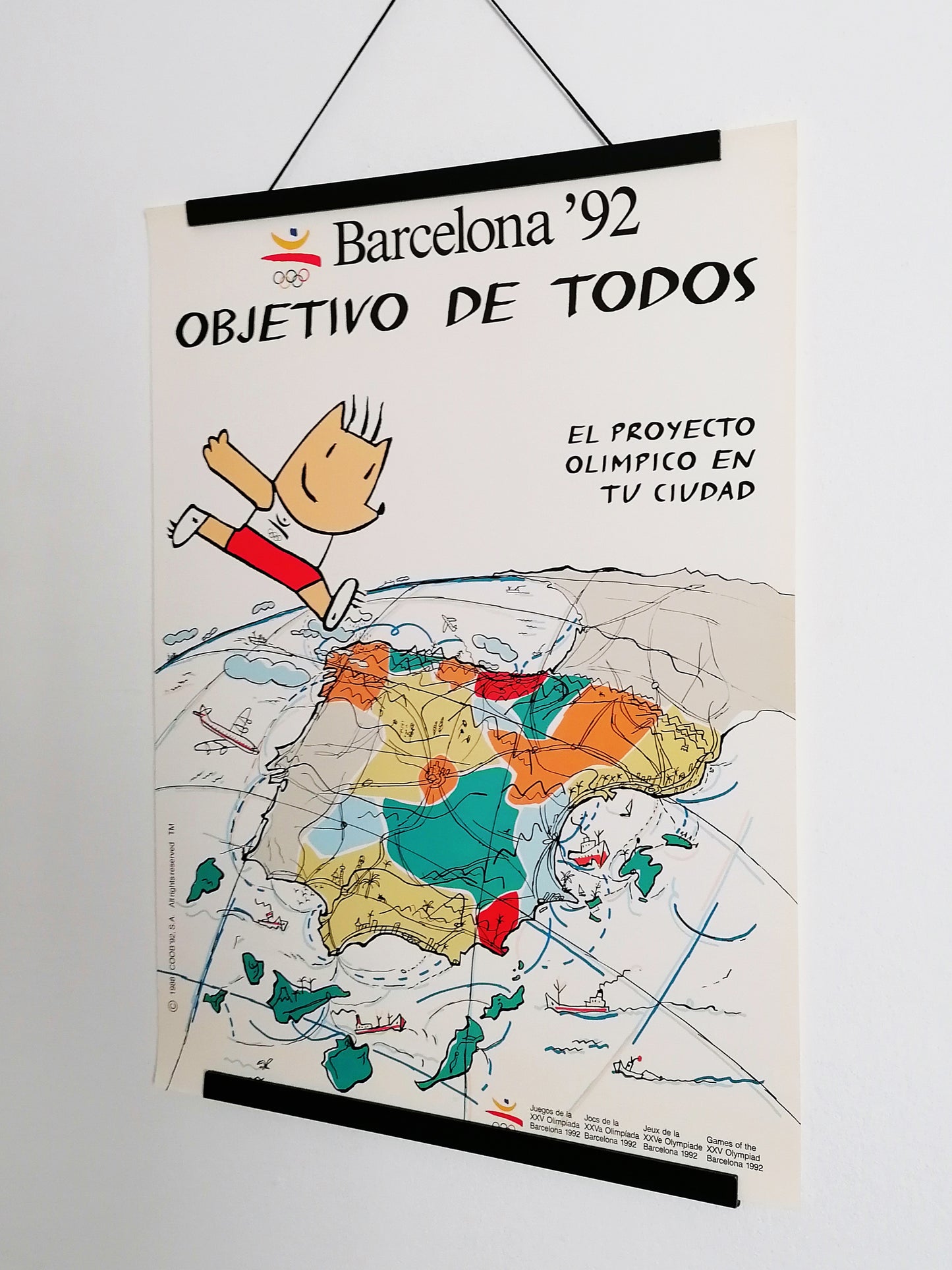 Barcelona 1992 Cobi The Mascot Barcelona92 by Javier Mariscal