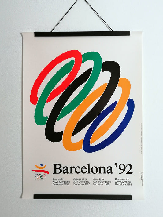 Barcelona 92 Poster Olympic Art Summer Games by Onésimo Colavidas