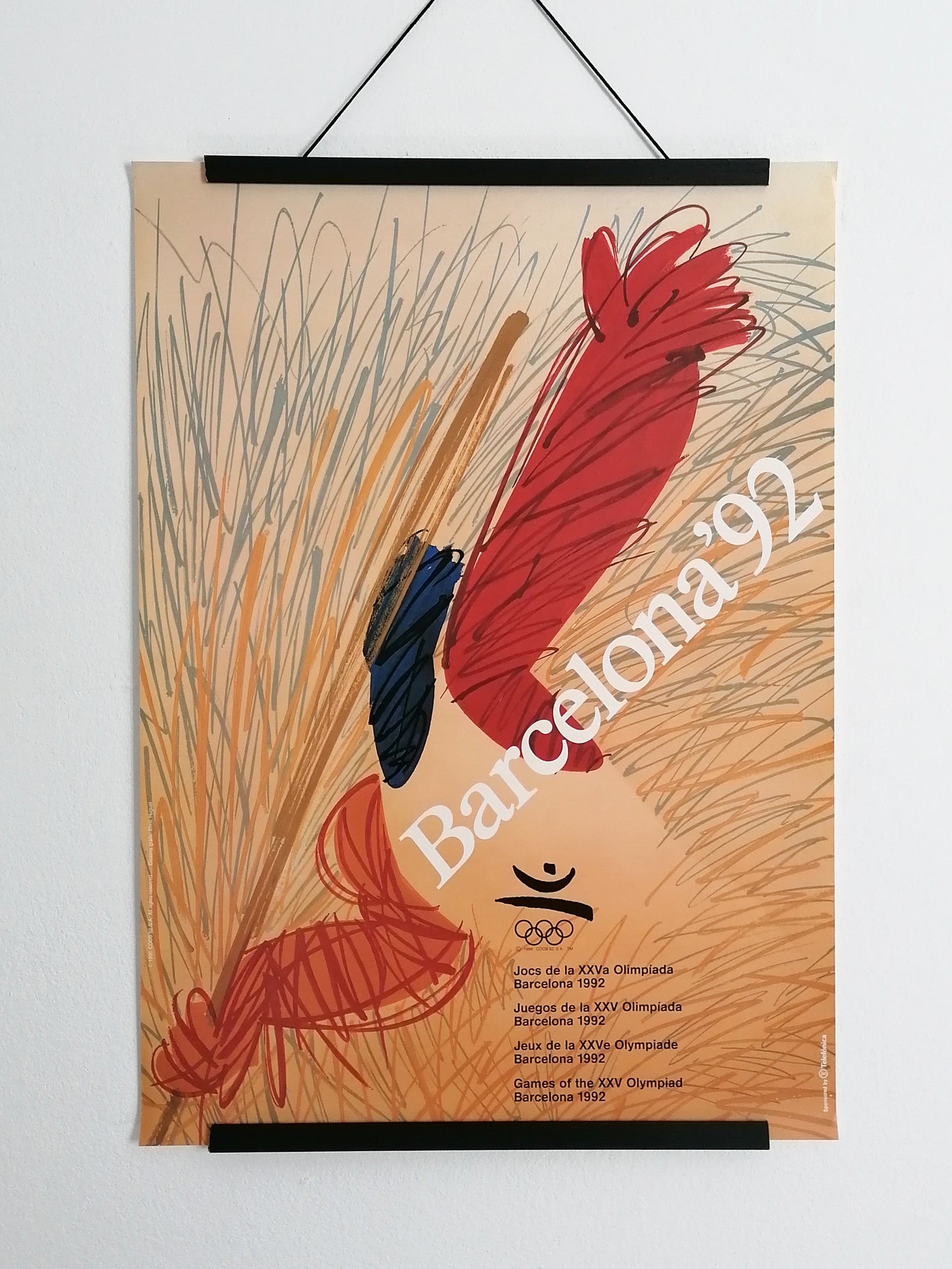 1992 Olympic Poster from Barcelona 92 by Enric Huguet