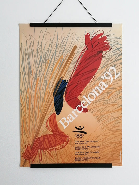 1992 Olympic Poster from Barcelona 92 by Enric Huguet