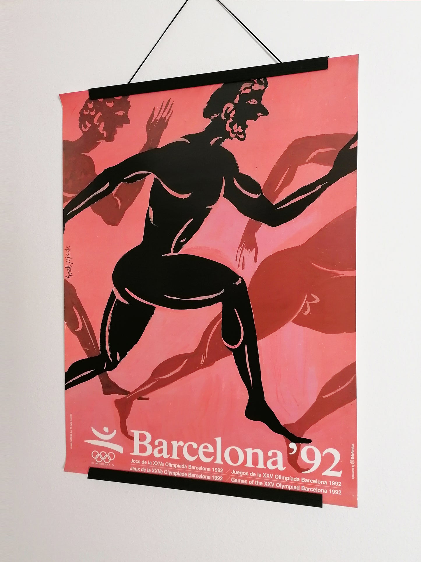 Barcelona 92 Poster from Olympic Summer Games by Giralt Miracle