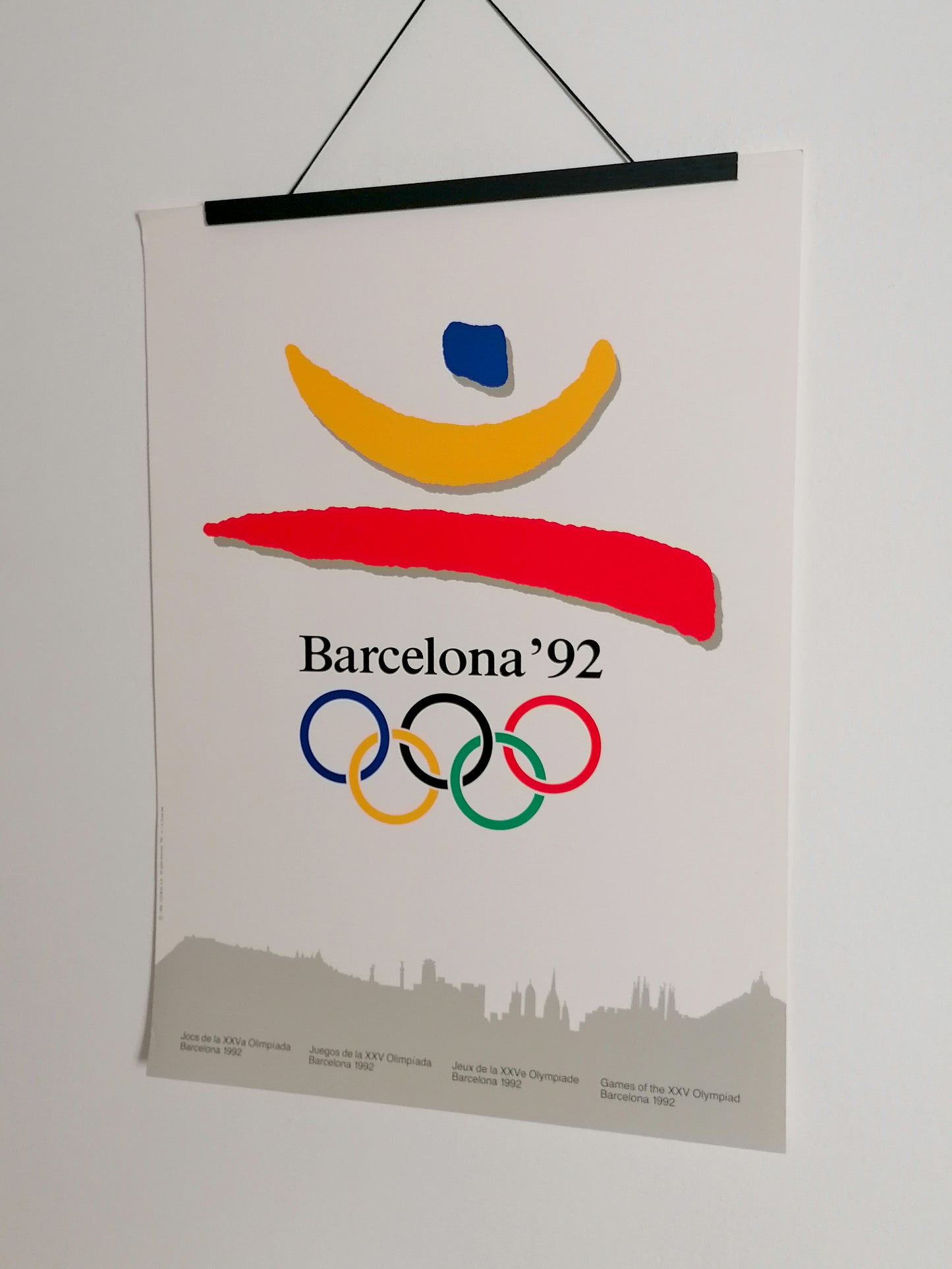 1992 Olympic Poster Logo by Josep Maria Trias