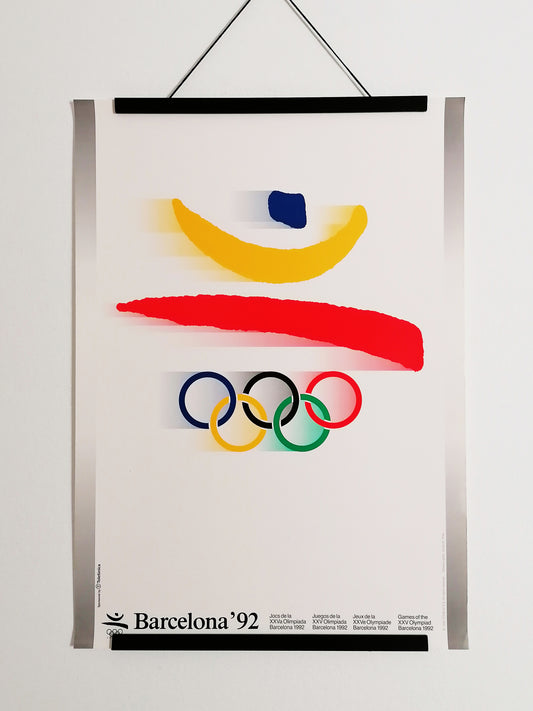 1992 Olympic Poster Logo by Josep Maria Trias