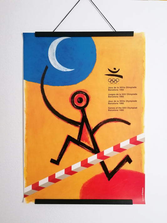 Olympic Poster from Barcelona 92 Summer Games by Peret