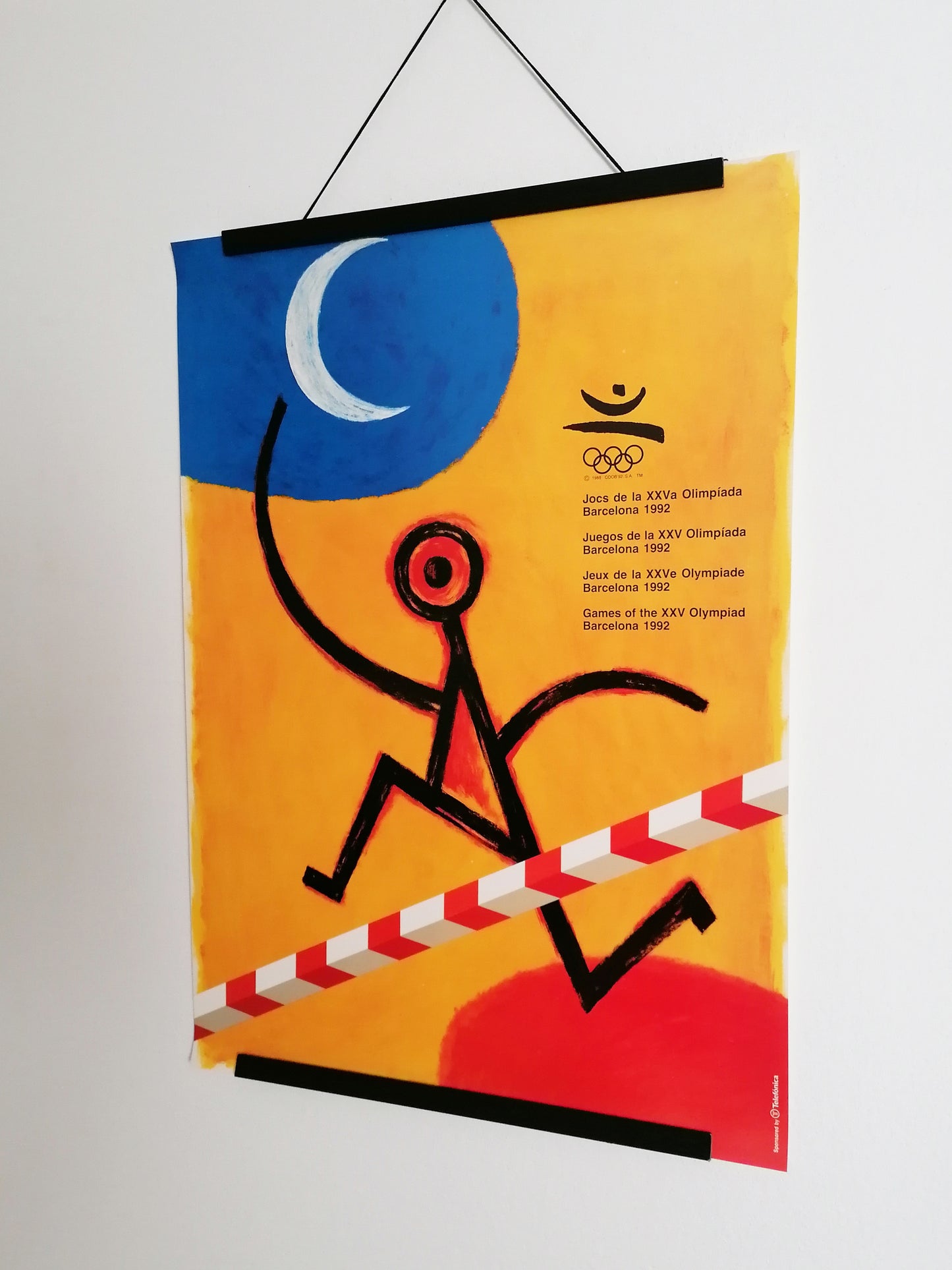 Olympic Poster from Barcelona 92 Summer Games by Peret