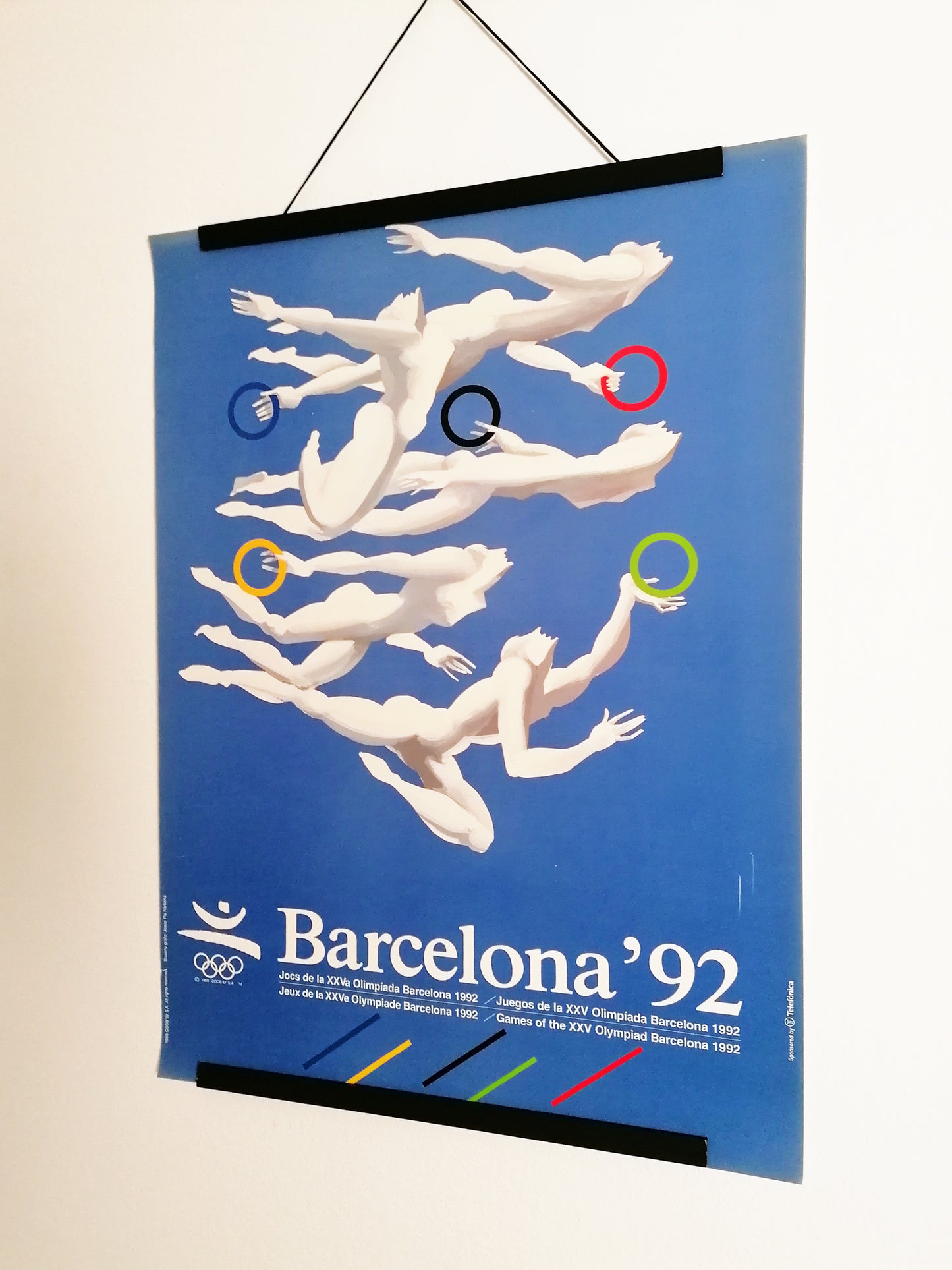 Barcelona 1992 Olympic Poster by Josep Pla Narbona