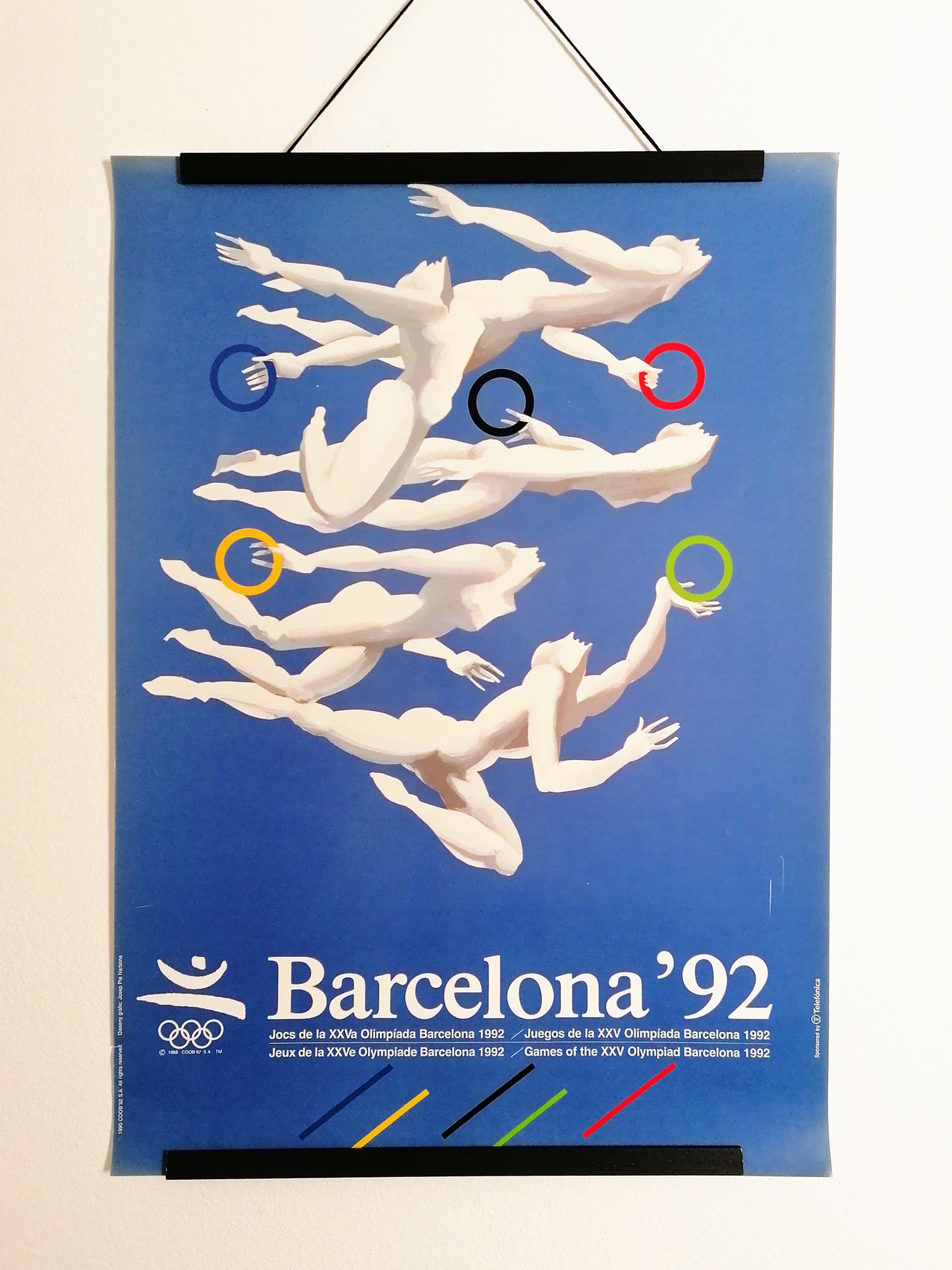 Barcelona 1992 Olympic Poster by Josep Pla Narbona