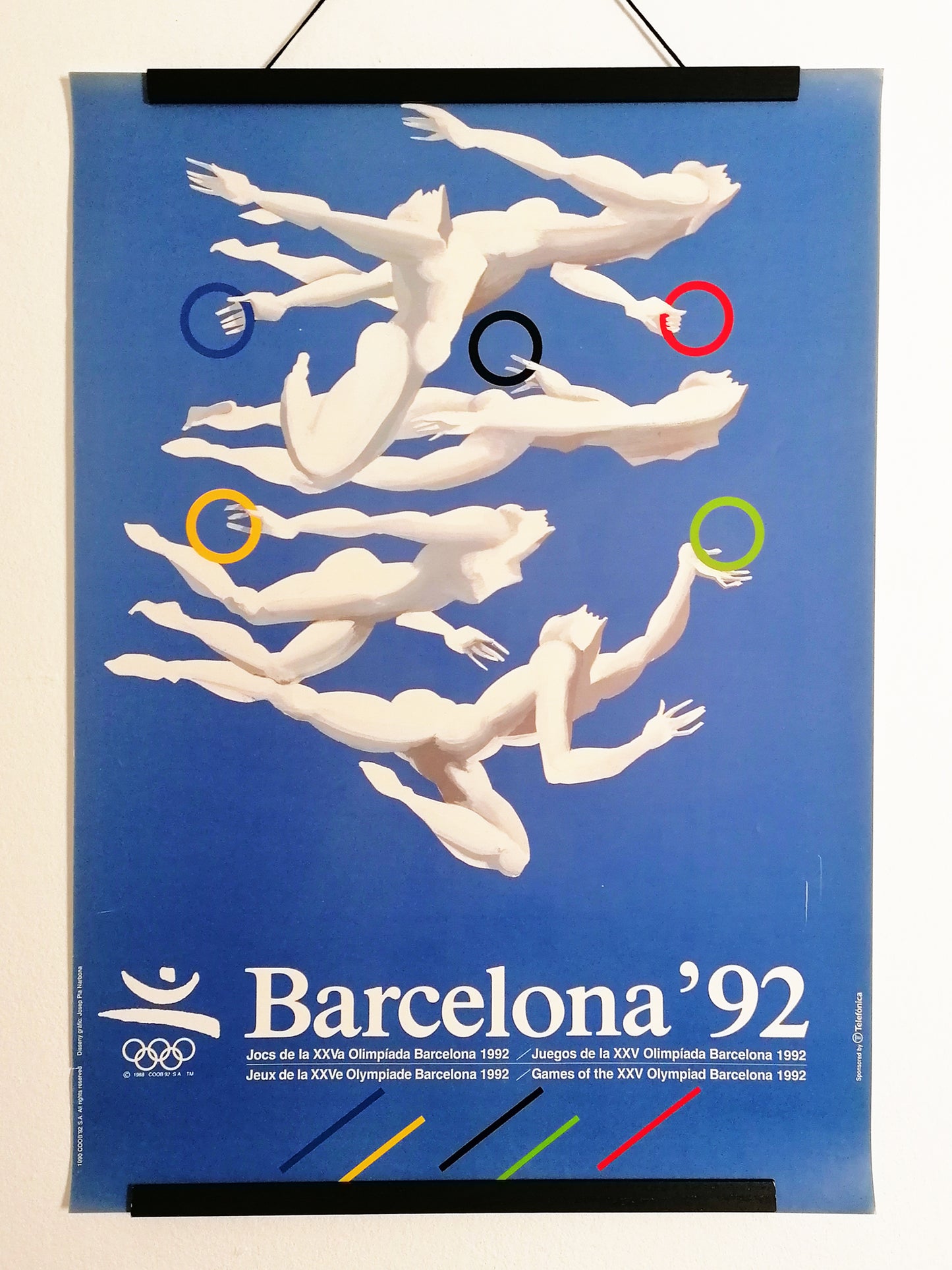 Barcelona 1992 Olympic Poster by Josep Pla Narbona