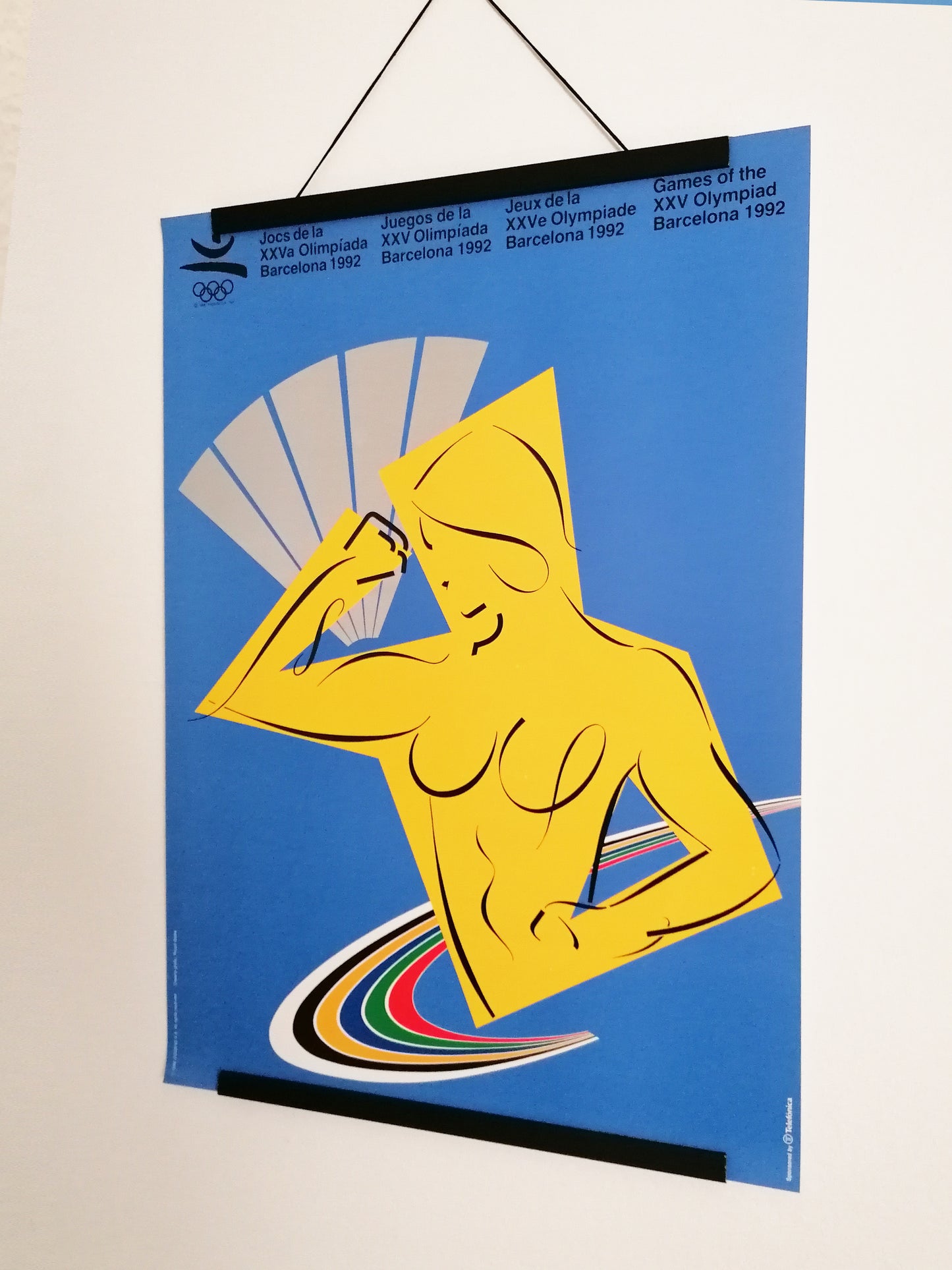 Barcelona 1992 Olympic Poster by Ricard Badia