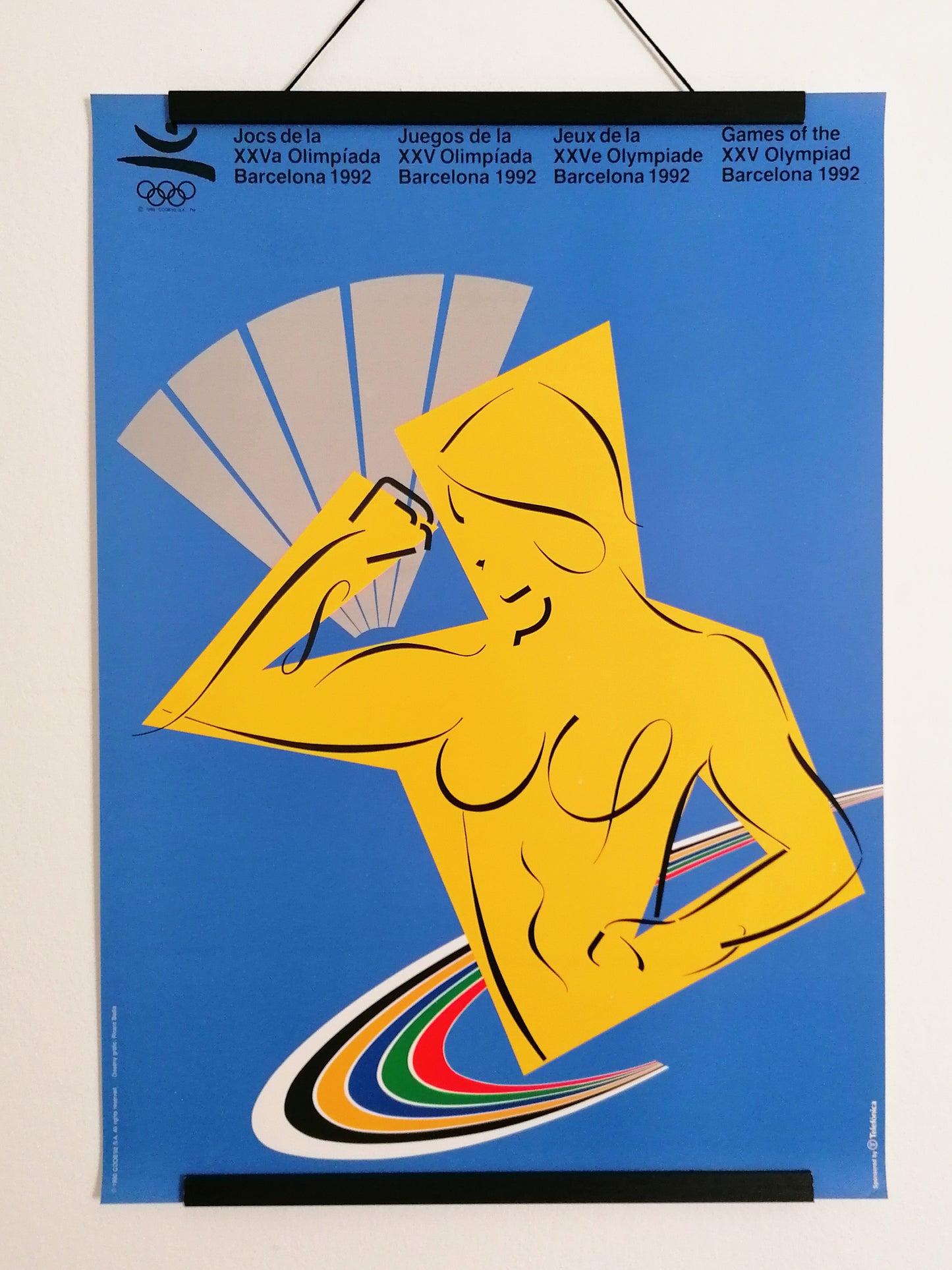 Barcelona 1992 Olympic Poster by Ricard Badia