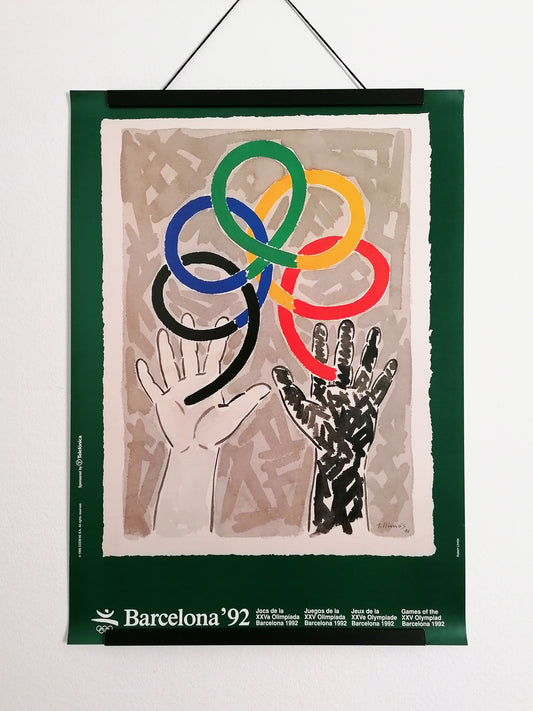 Olympic Poster from Barcelona 1992 by Robert Llimós