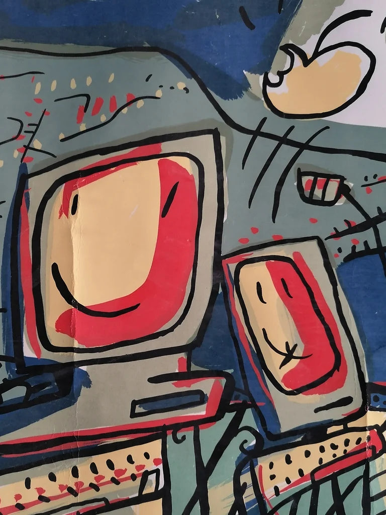 1990 Apple x Javier Mariscal Commissioned Work