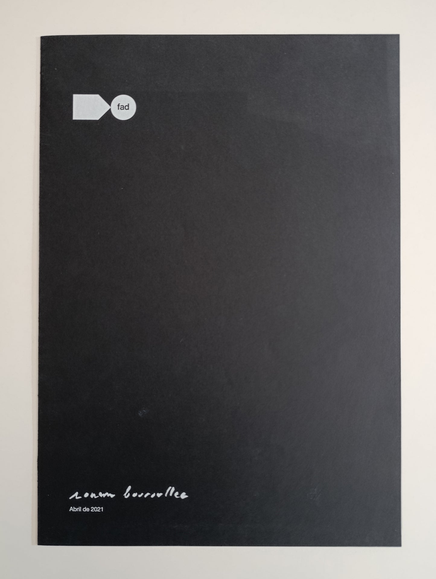 2021 Ronan Bouroullec Printing Proof from FAD