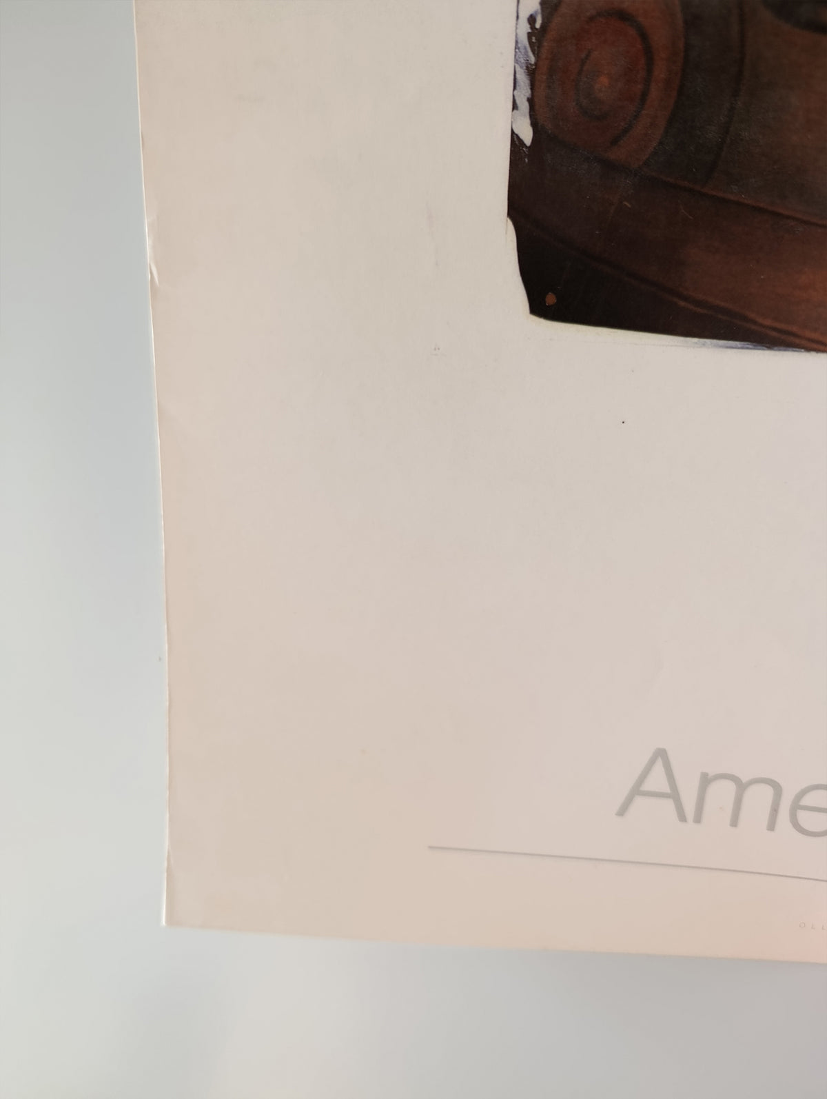 Cartel América Sanchez Capolino 1/4