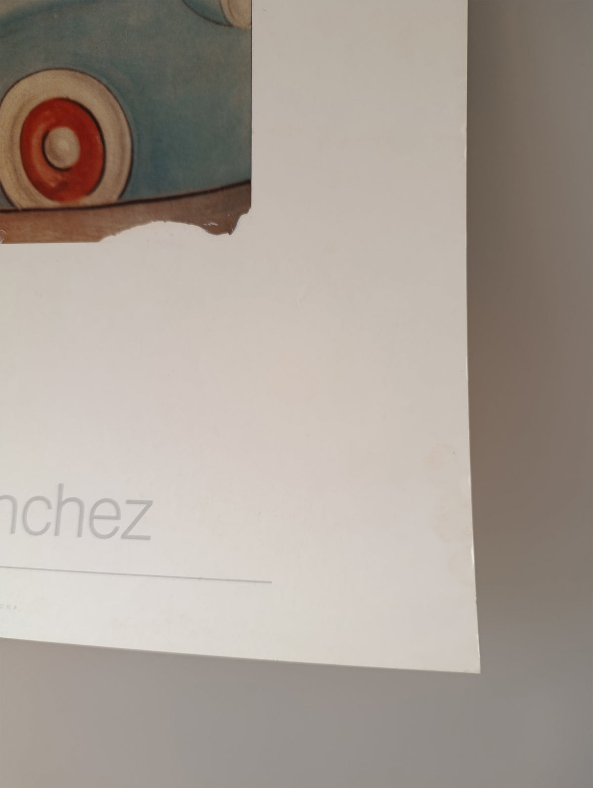 Cartel América Sanchez Capolino 1/4