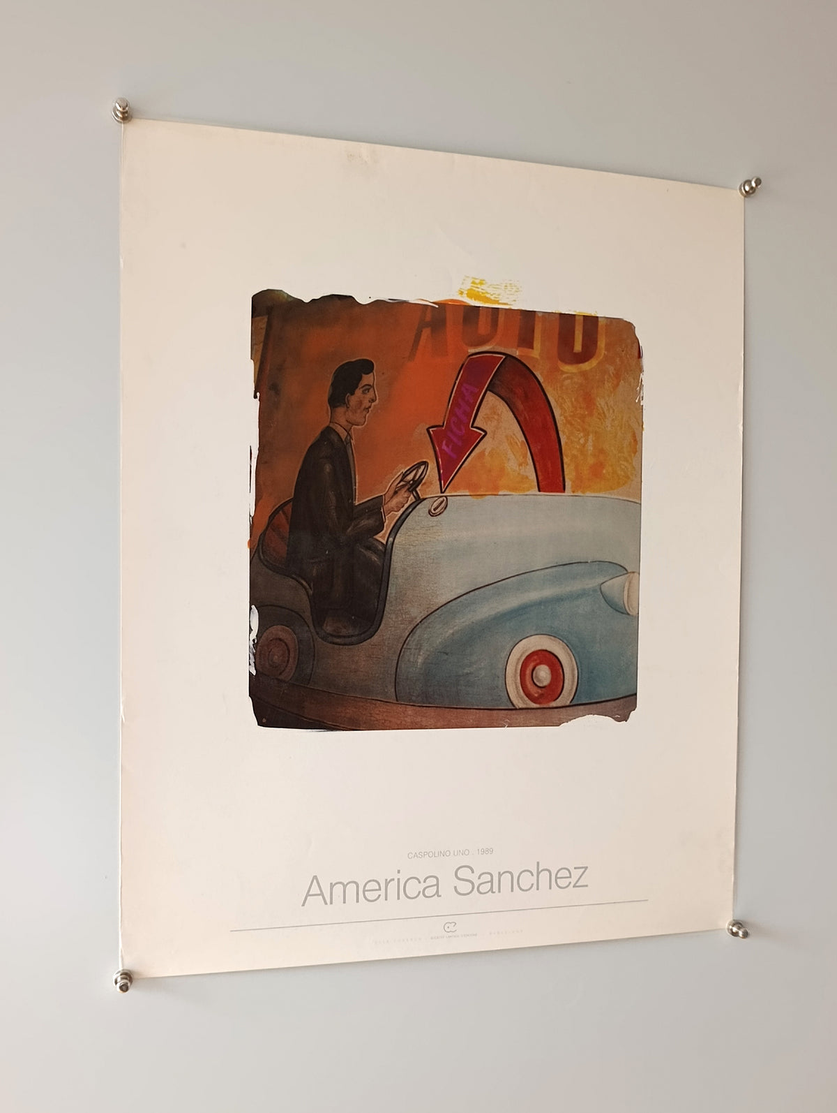 Cartel América Sanchez Capolino 1/4