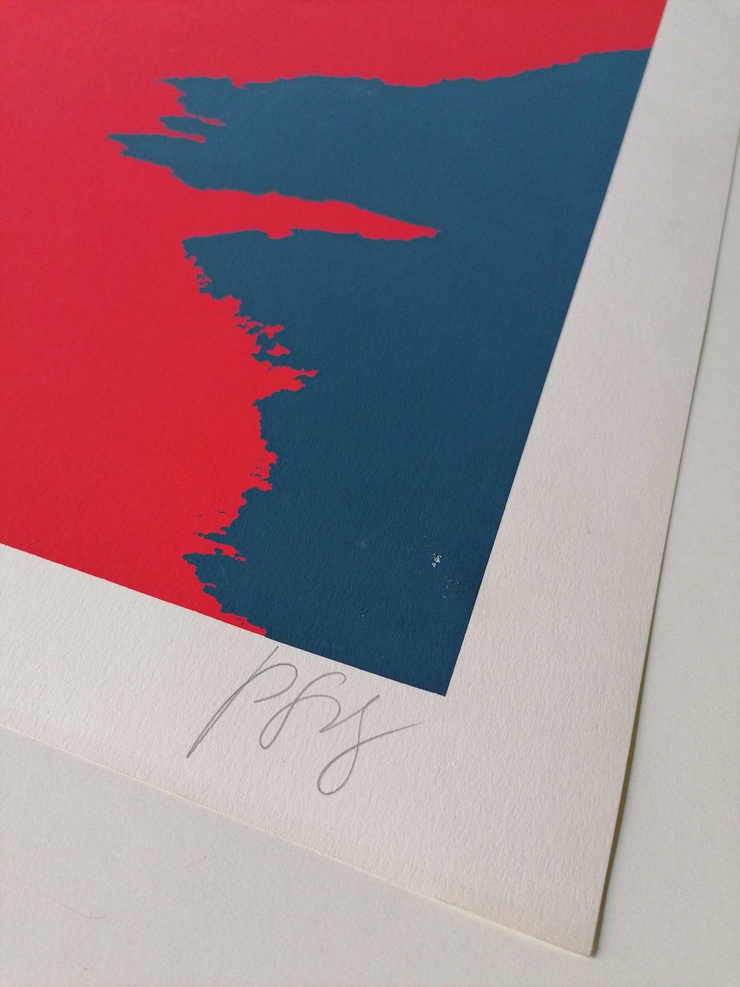 1975 Lluis LLach's Itaca Artwork by America Sanchez Signed Art Green Red