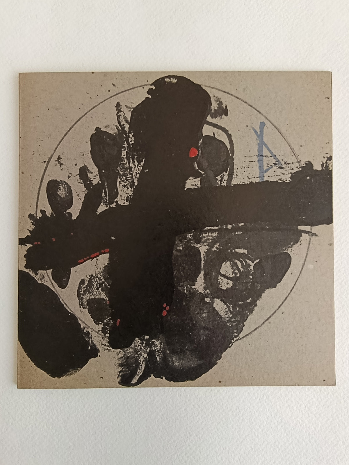 1979 Antoni Tapies and Joan Brossa Exhibition Art Invitations