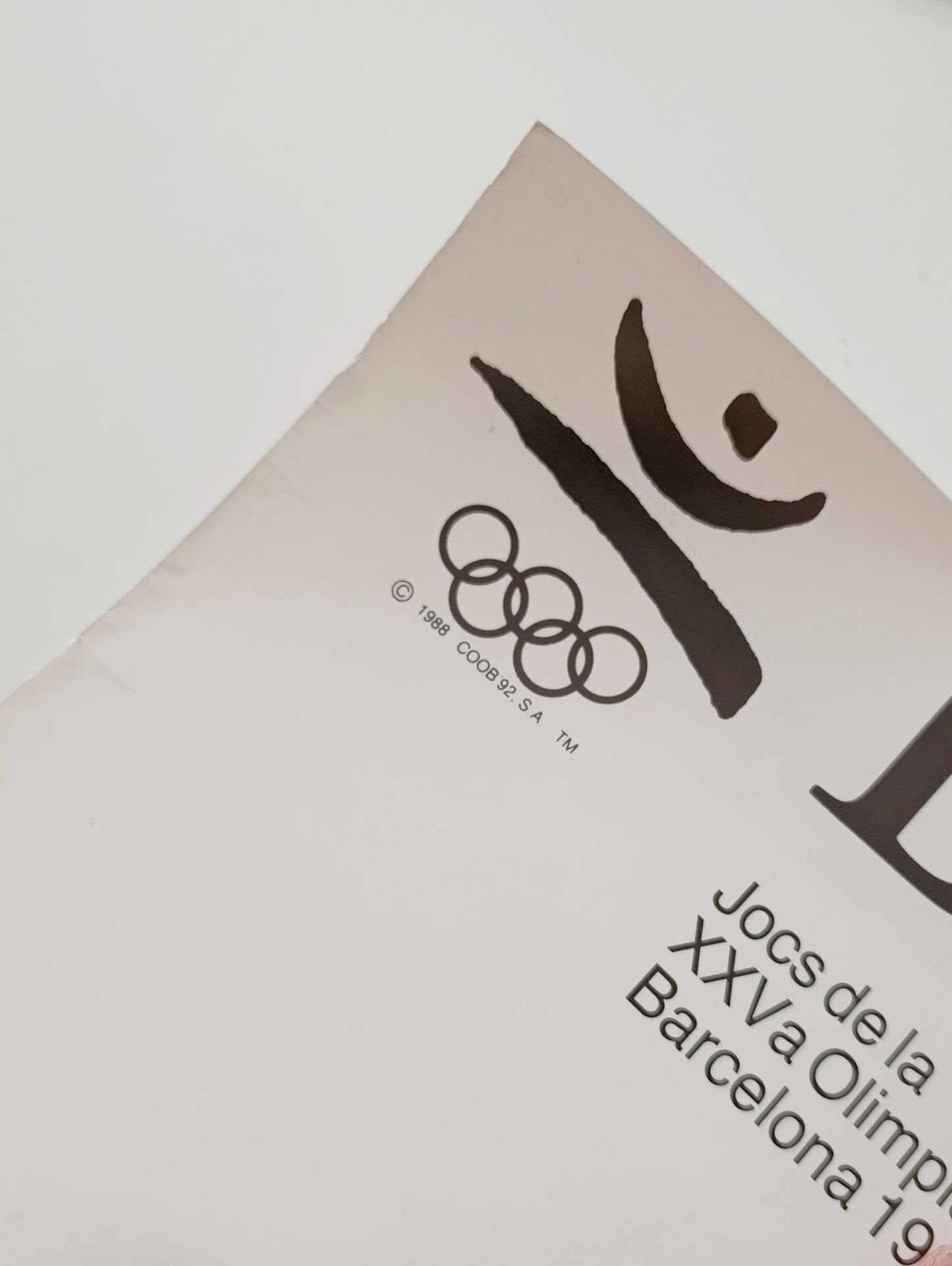 Barcelona 92 Olympic Poster by Enric Satué