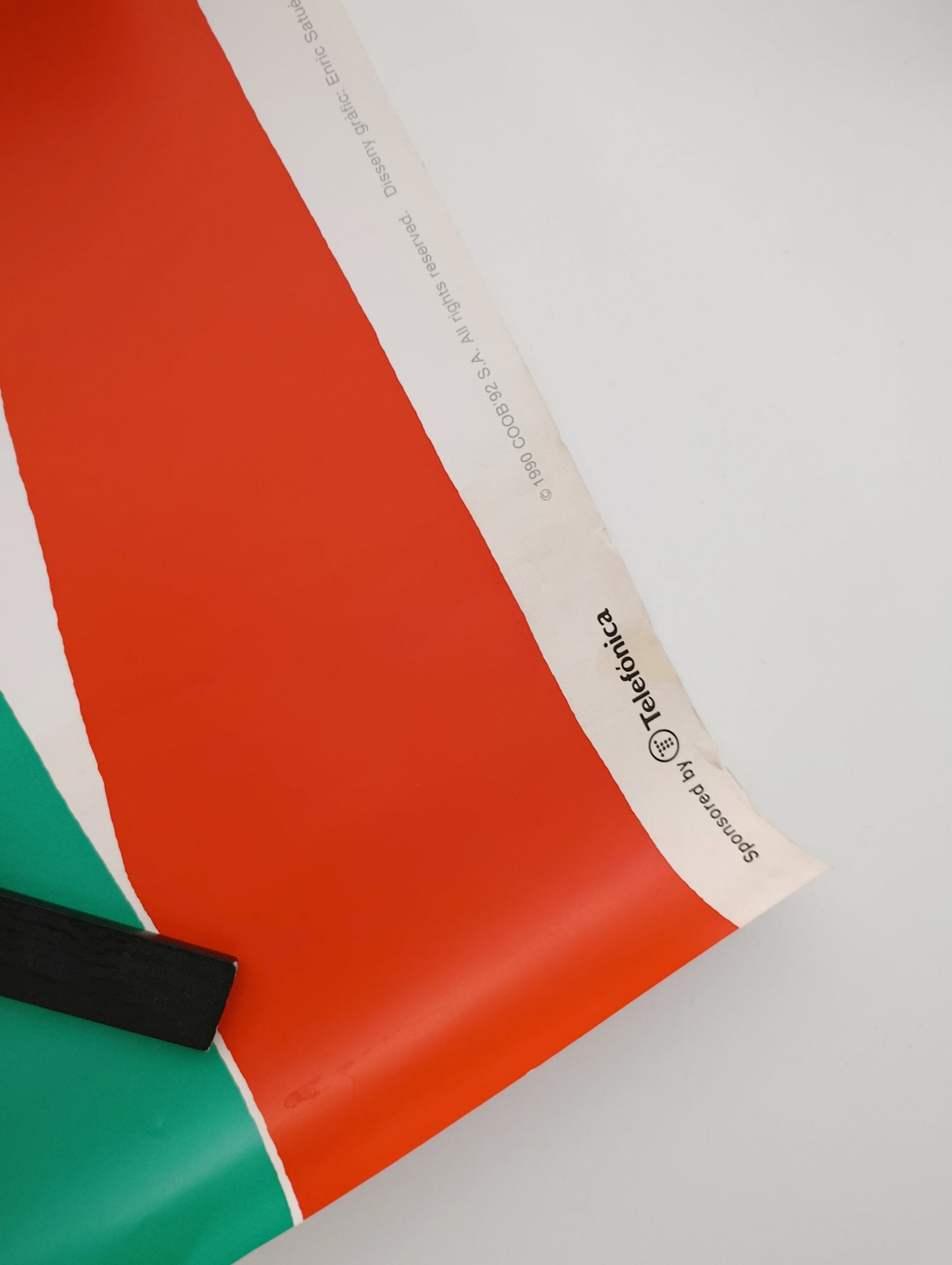 Barcelona 92 Olympic Poster by Enric Satué