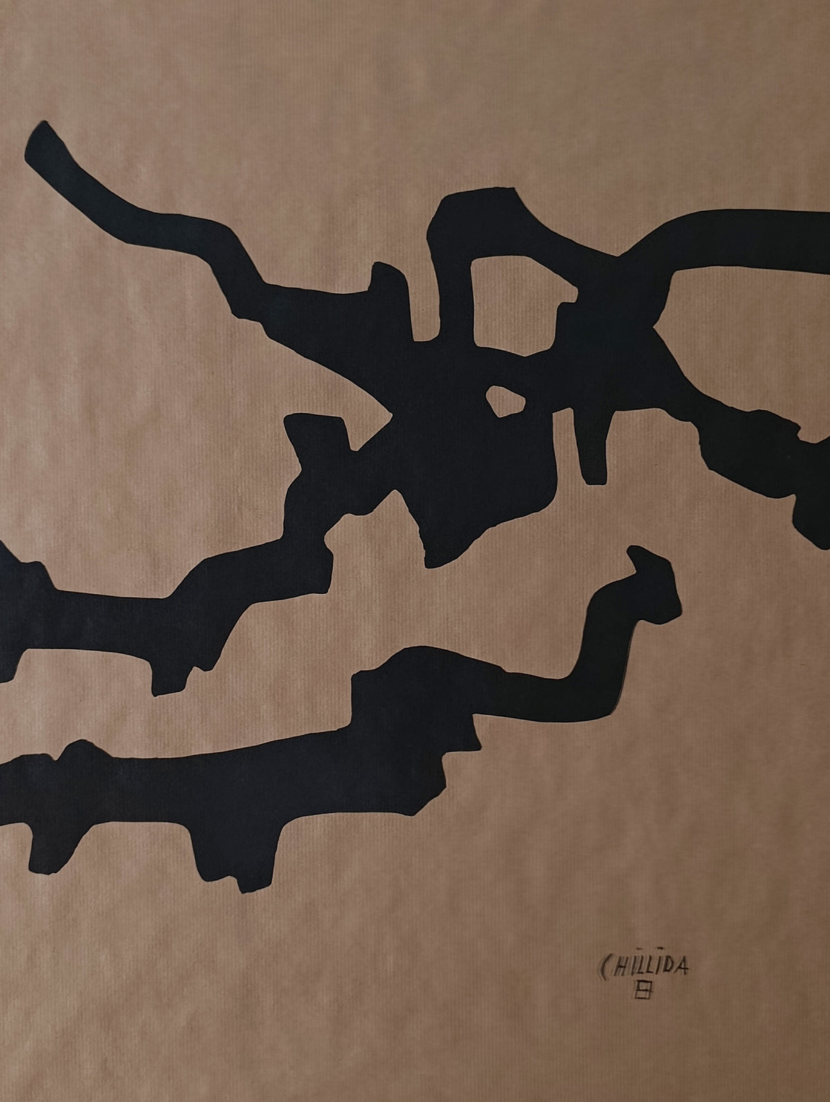 Eduardo Chillida Art Print Serigraph 50x70