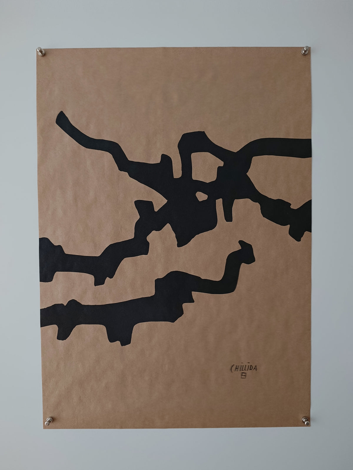 Eduardo Chillida Art Print Serigraph 50x70