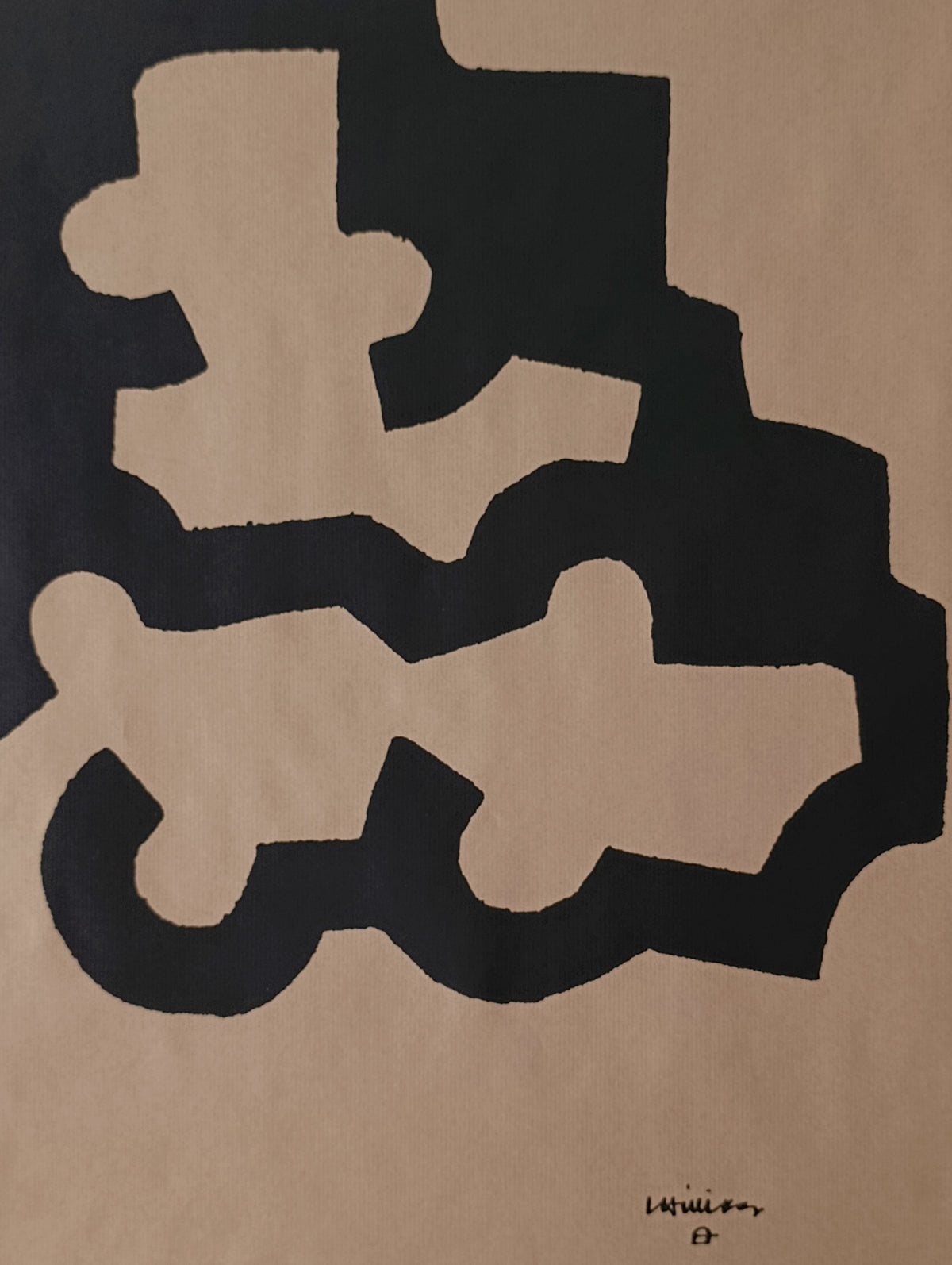Eduardo Chillida Print 50x70 Art Serigraph