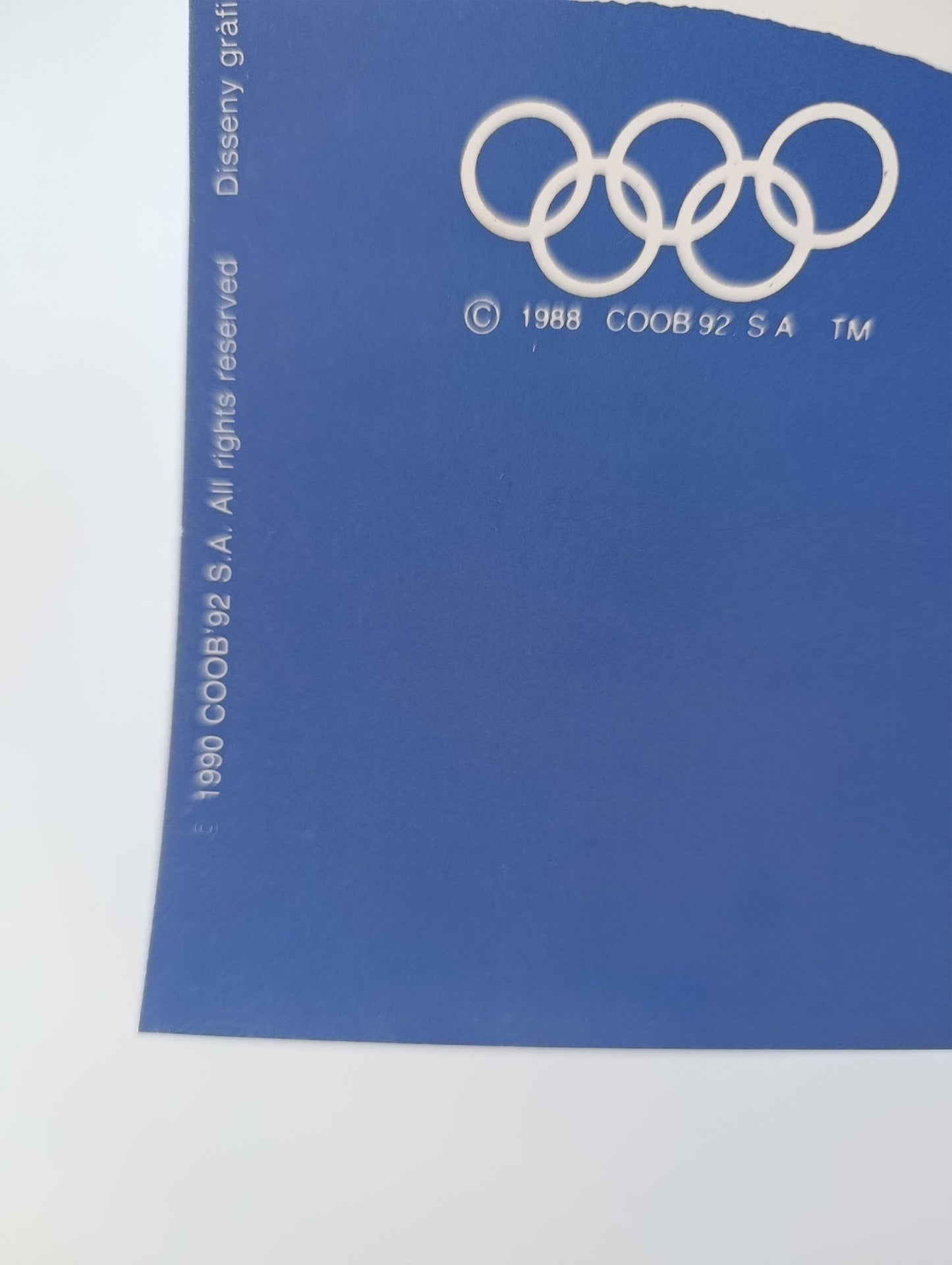 Barcelona 1992 Olympic Poster by Josep Pla Narbona