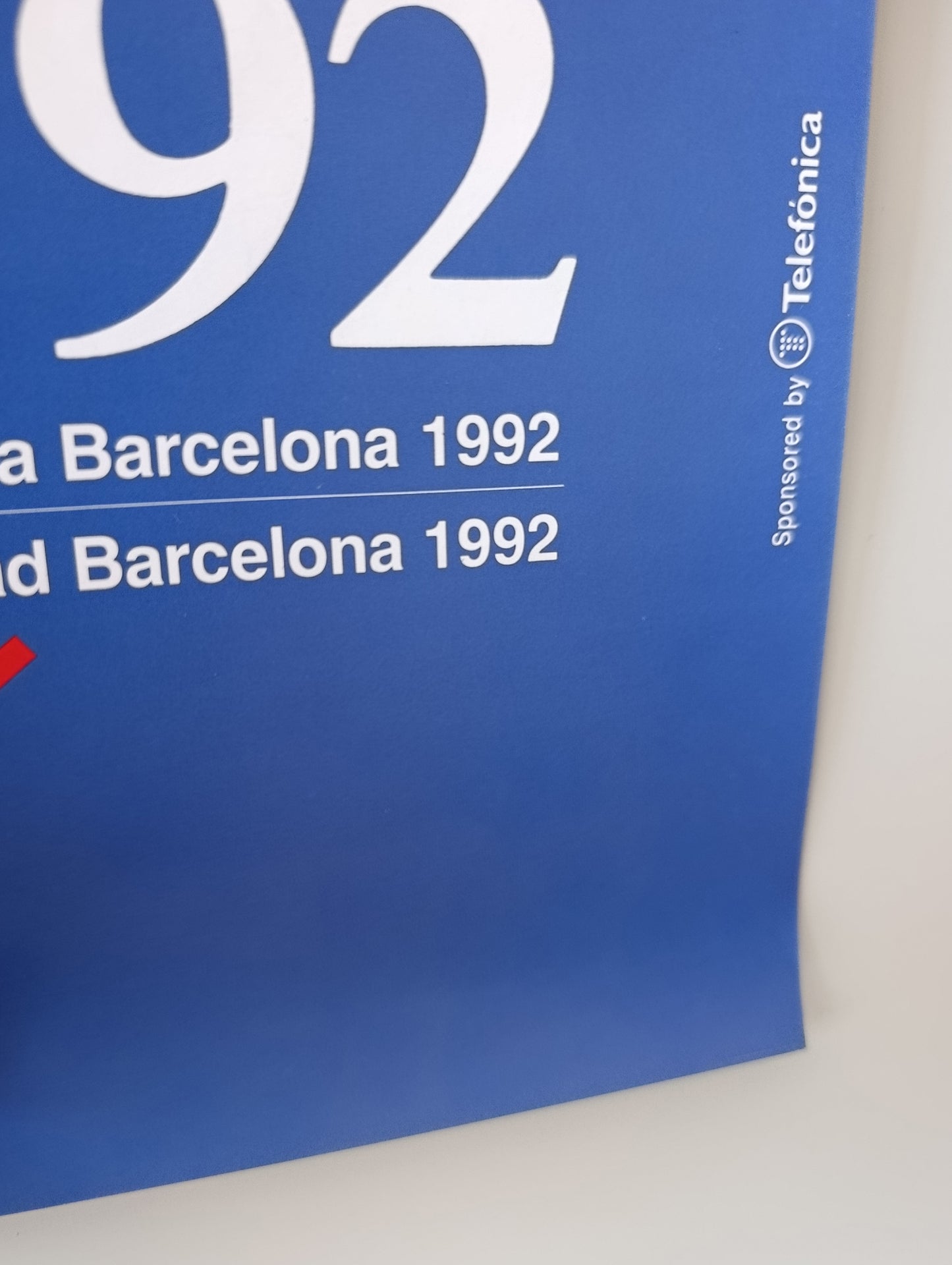 Barcelona 1992 Olympic Poster by Josep Pla Narbona