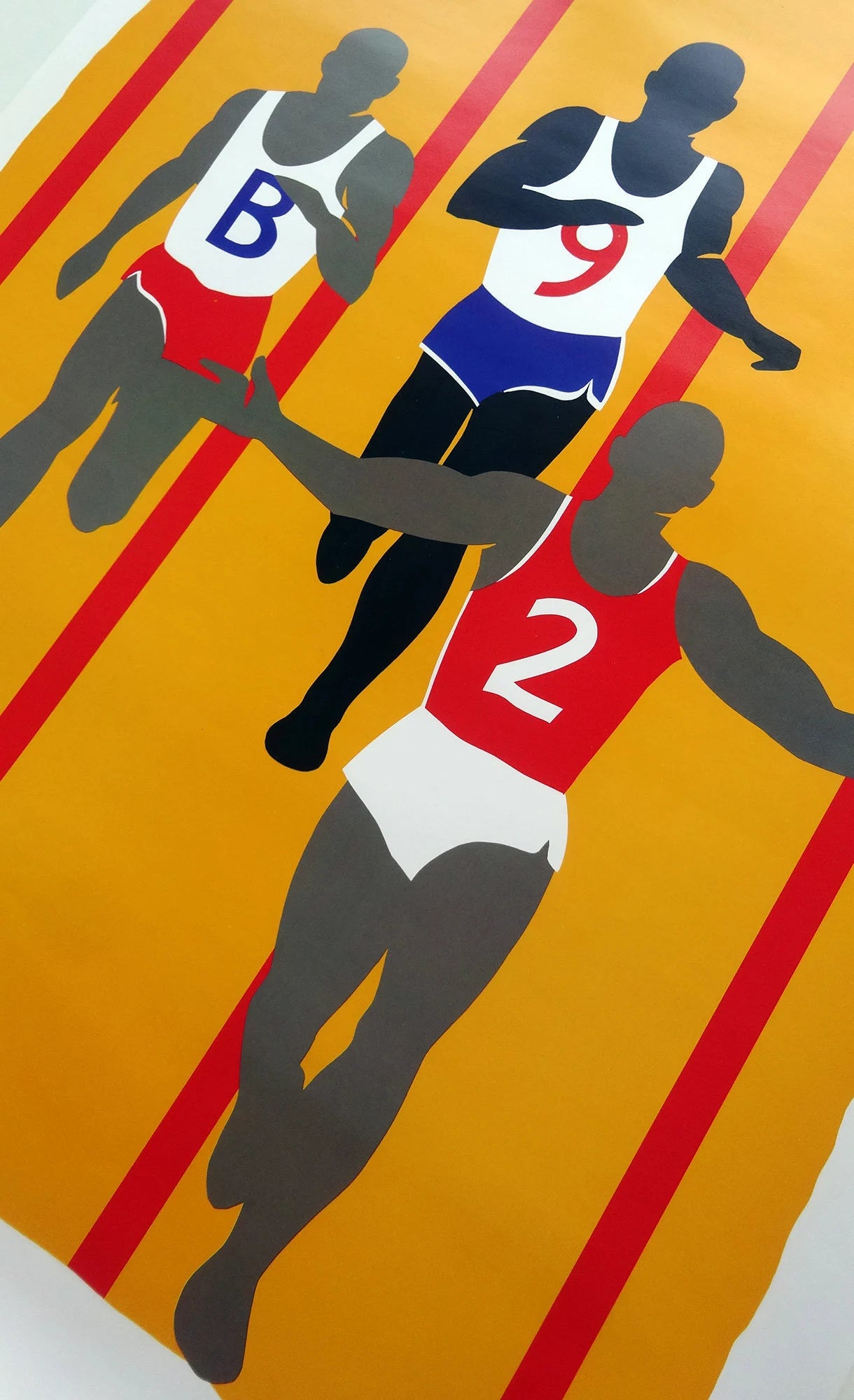 Barcelona 92 Poster Olympic Summer Games from 1992 by Pati Nuñez
