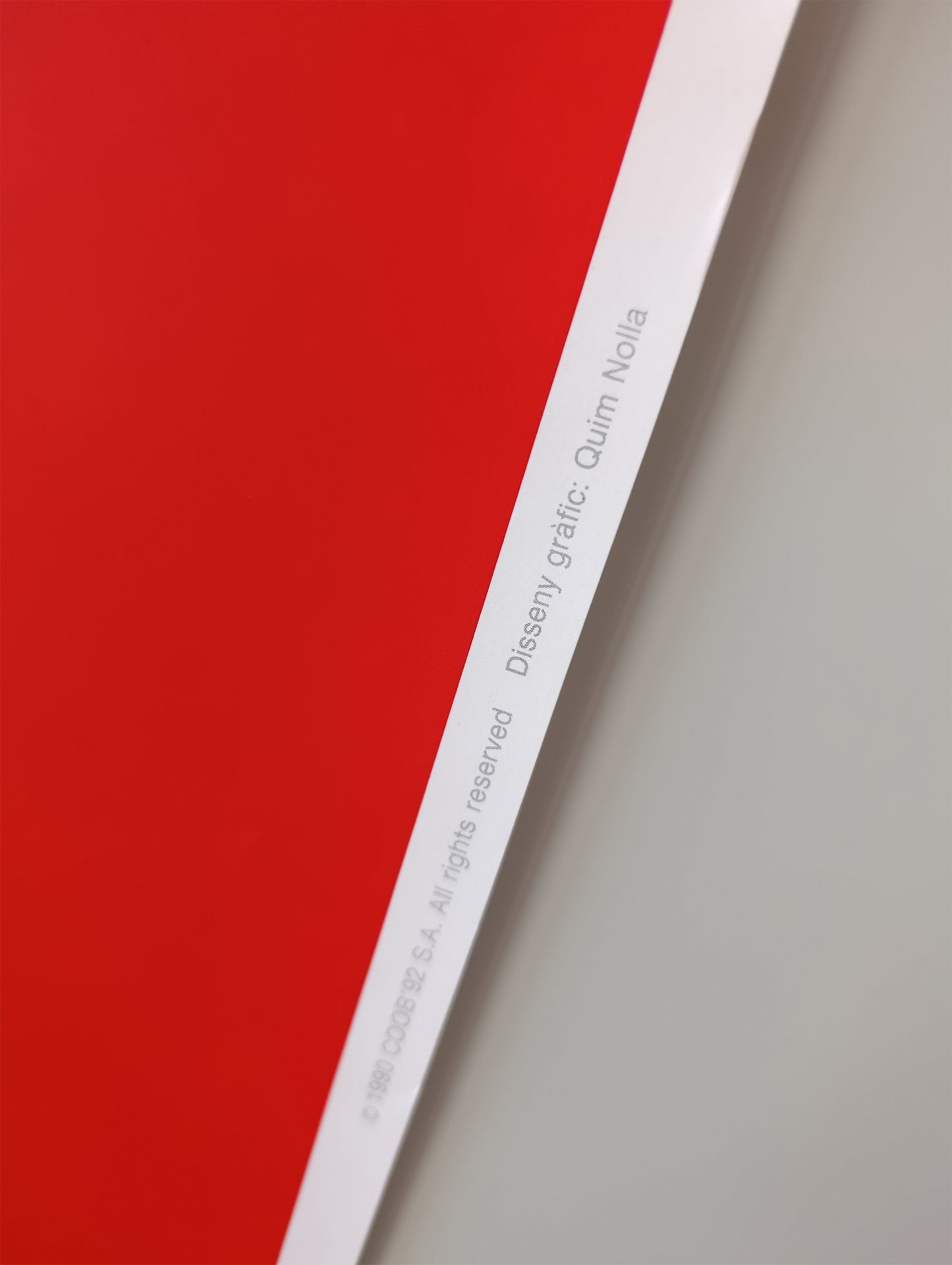 Olympic Poster 1992 Barcelona Summer Games by Quim Nolla low