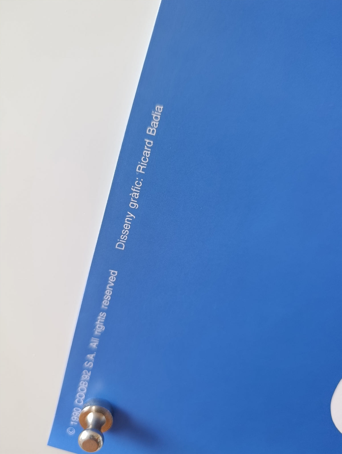 Barcelona 1992 Olympic Poster by Ricard Badia low