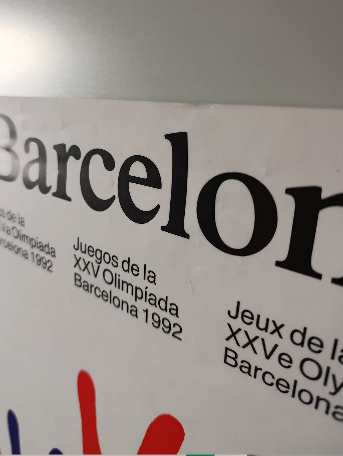 Barcelona 92 Olympic Poster by Enric Satué low