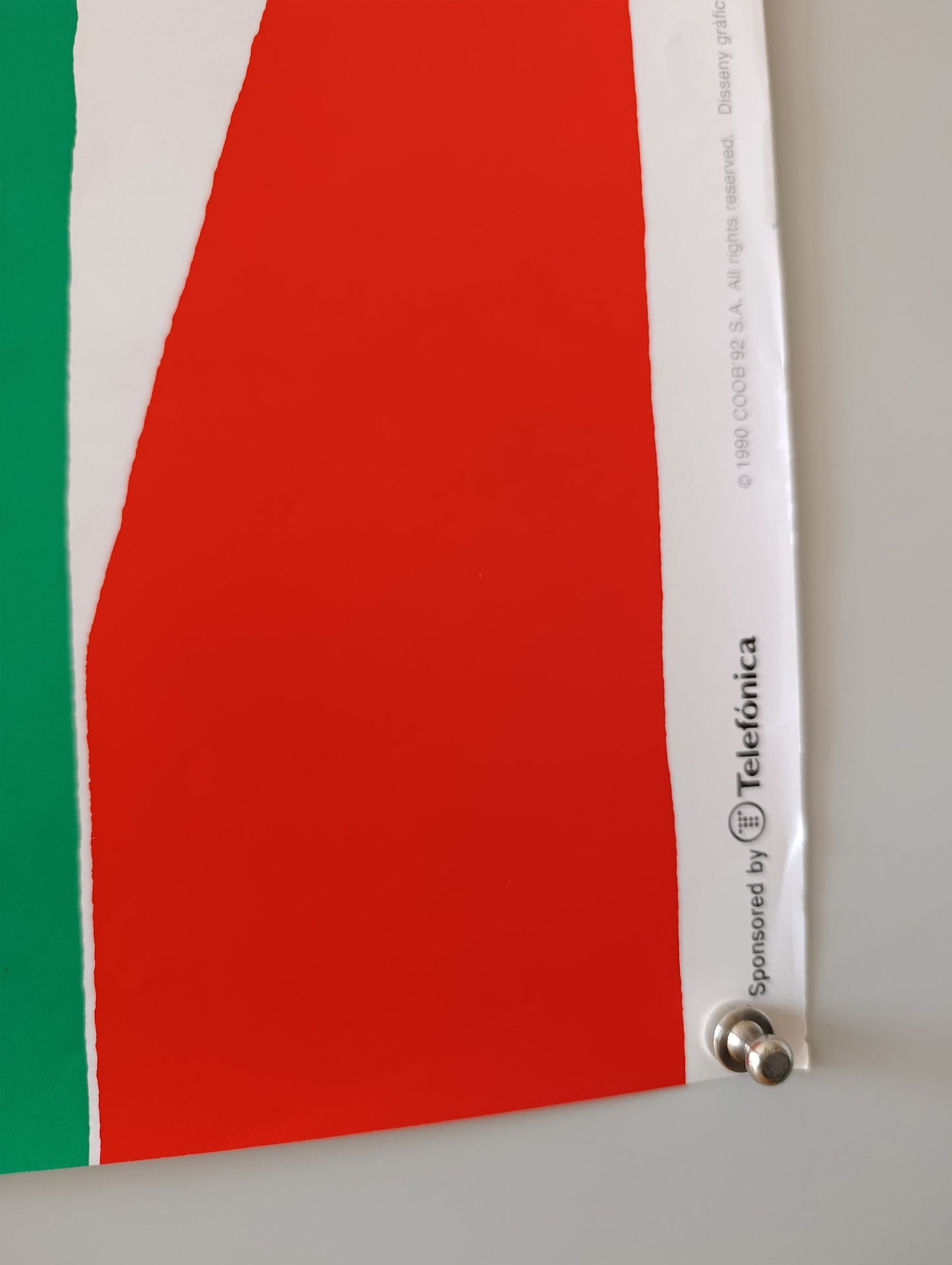 Barcelona 92 Olympic Poster by Enric Satué / 5/10 Condition
