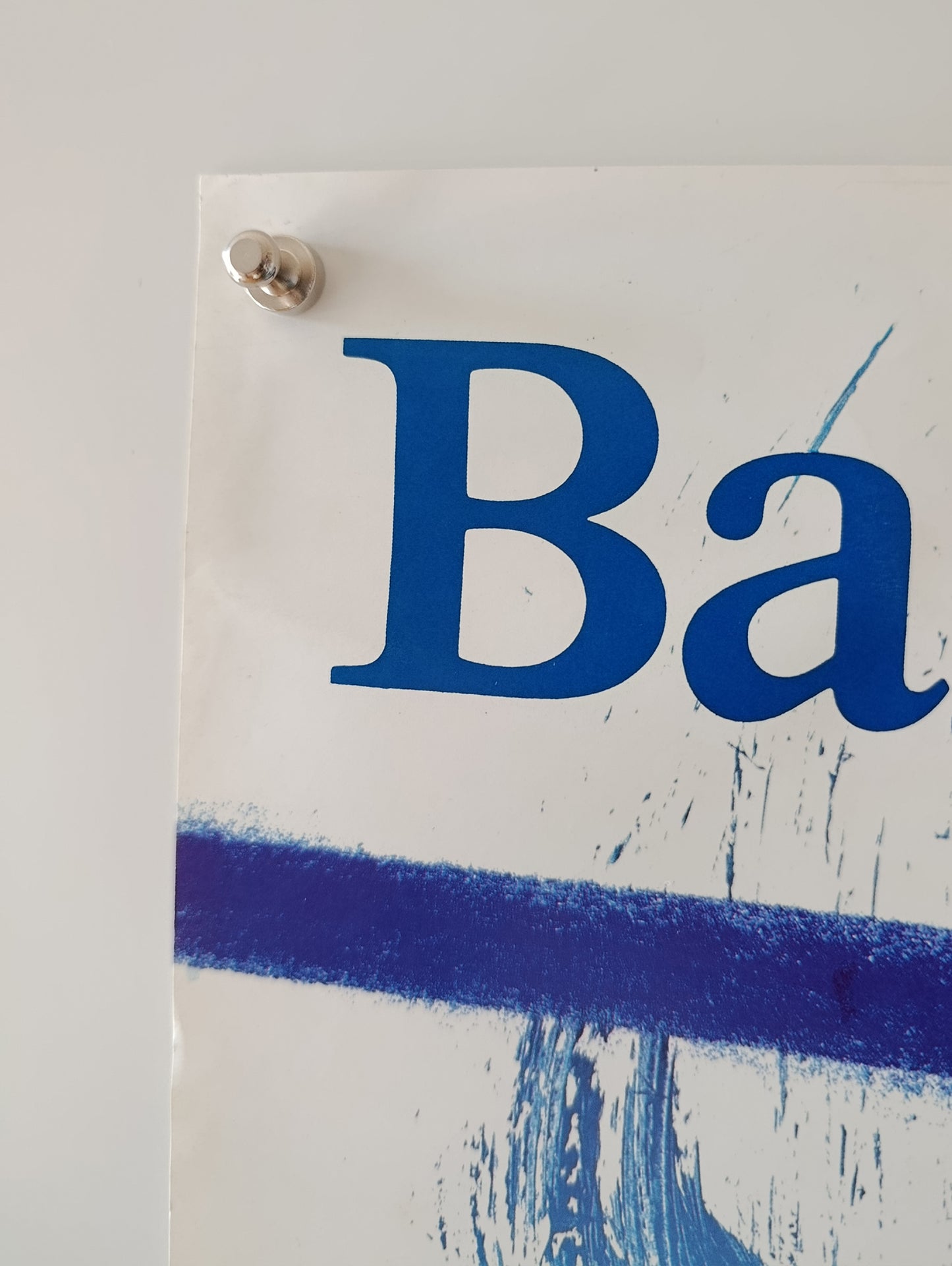 Olympic Poster Barcelona 92 by Saura Torrente / 5/10 Condition