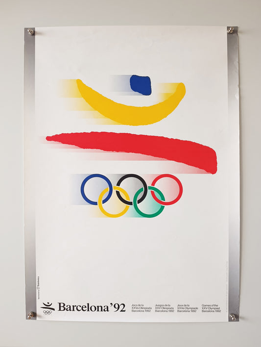 1992 Olympic Poster Logo by Josep Maria Trias low