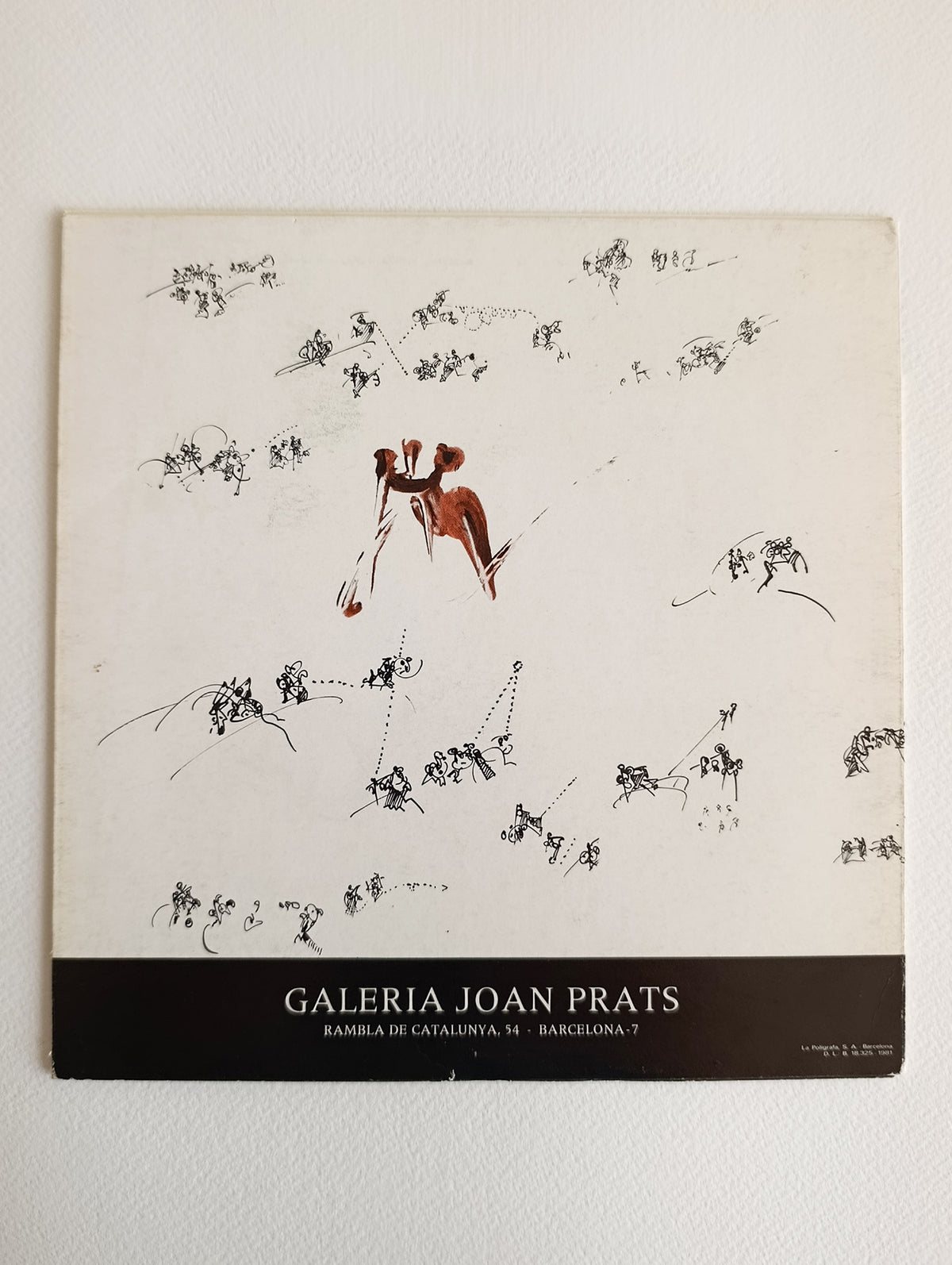 1981 Benet Rossell Joan Prats Art Catalog