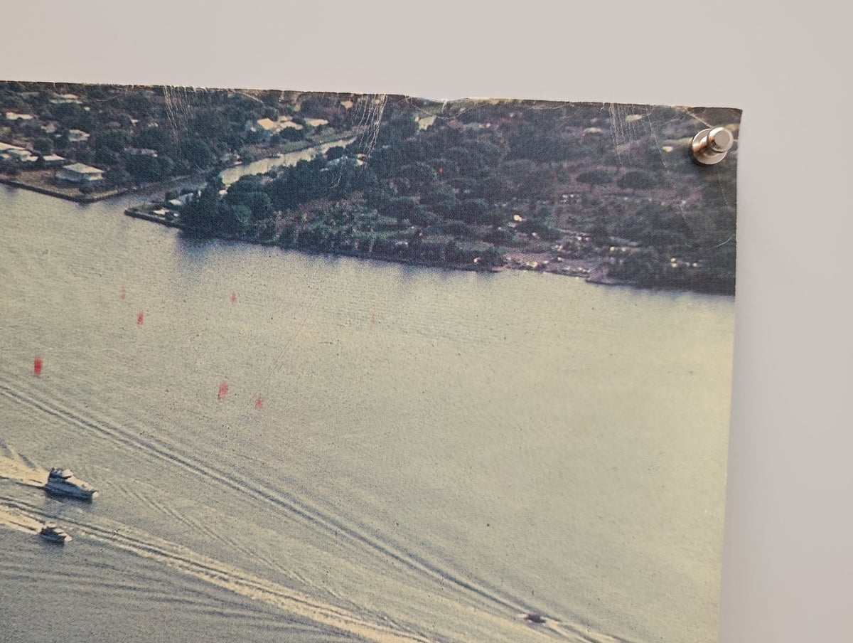 1986 Christo Surrounded Islands Barcelona Exhibition Large Poster
