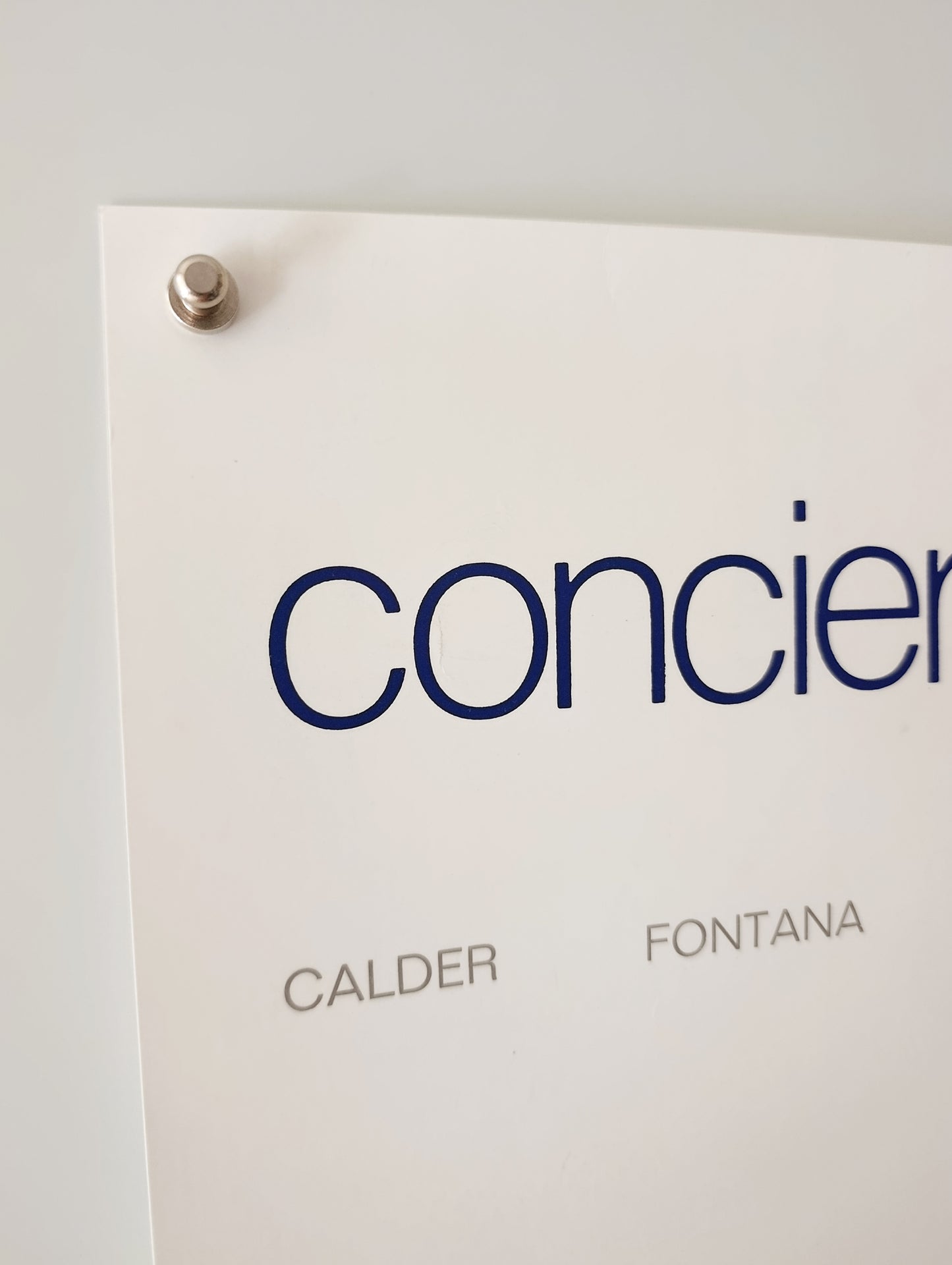 1984 Alexander Calder Collective Exhibition Poster from Galeria Theo