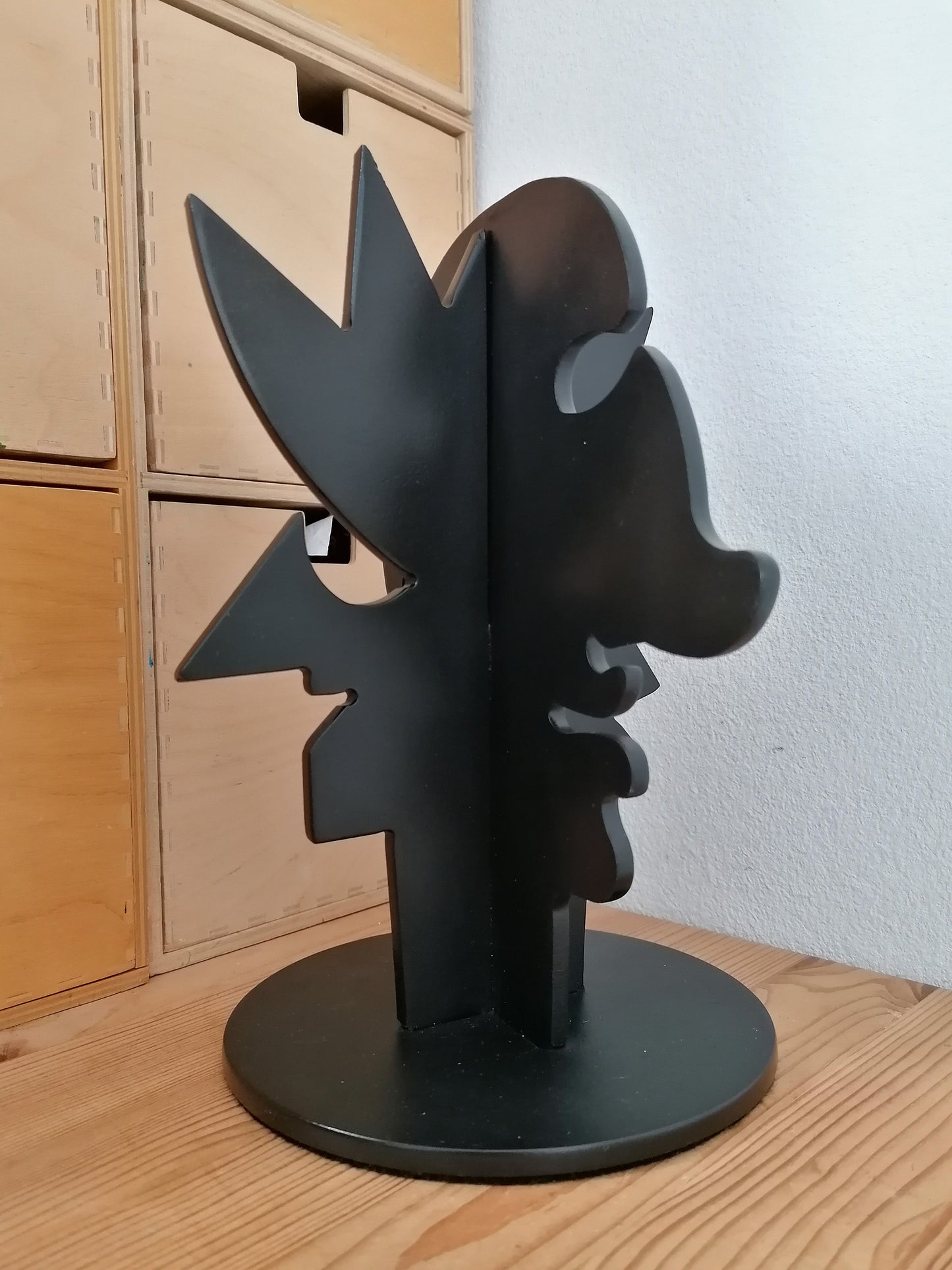 Art Sculpture Inspired by Alexander Calder Artwork "Two Faced Guy"