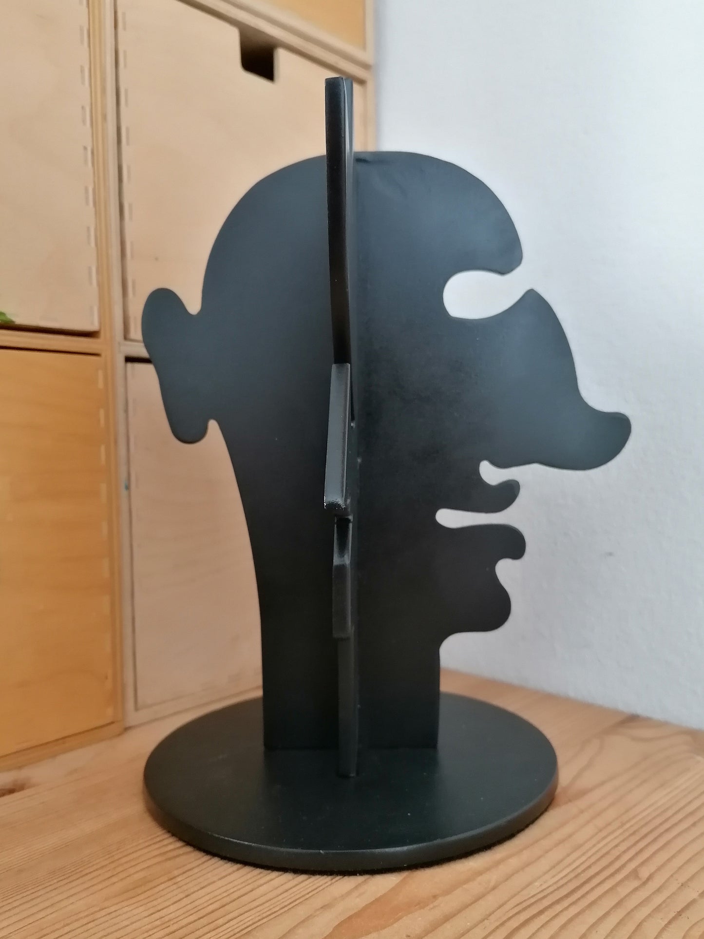 Art Sculpture Inspired by Alexander Calder Artwork "Two Faced Guy"