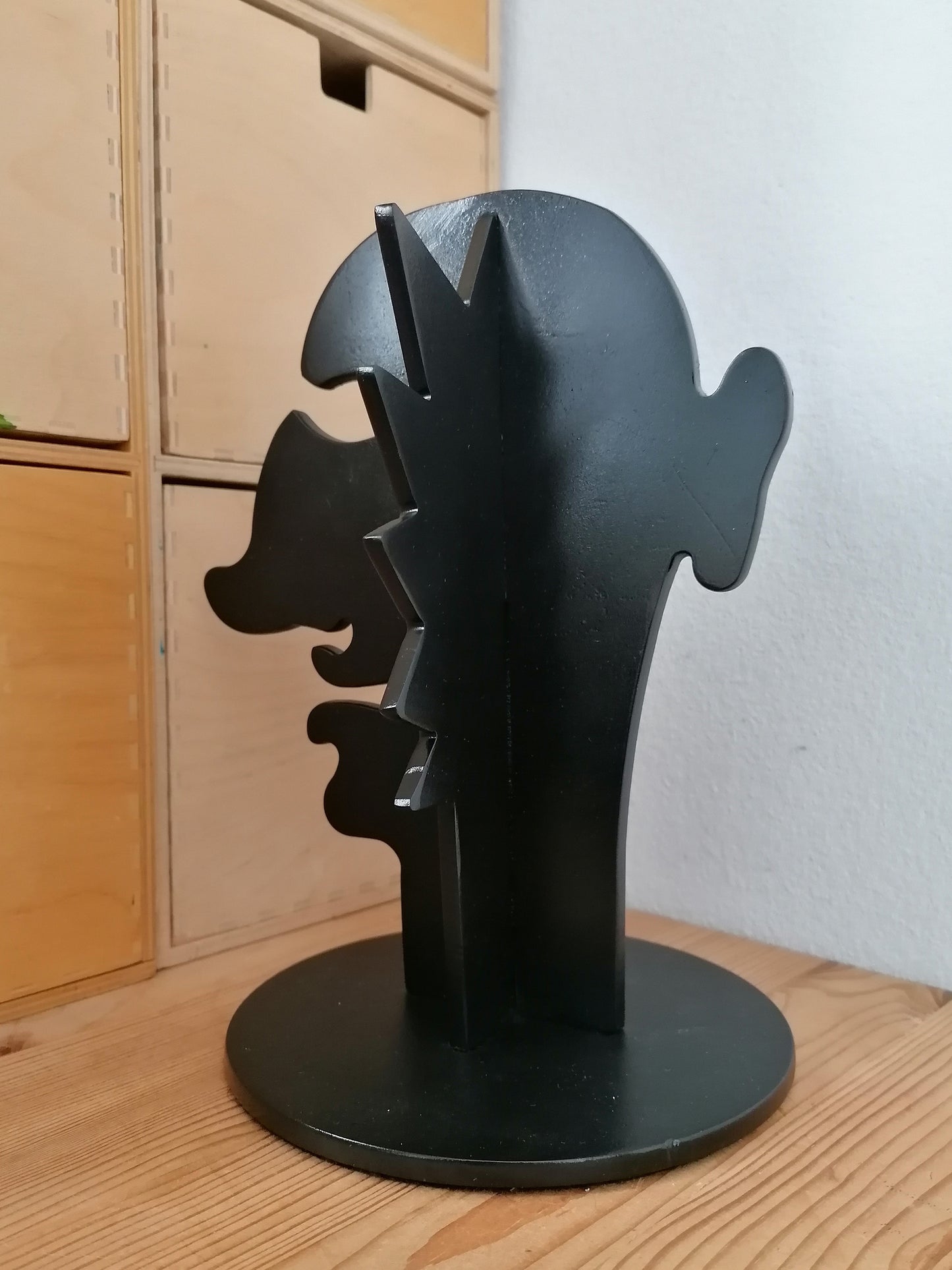 Art Sculpture Inspired by Alexander Calder Artwork "Two Faced Guy"