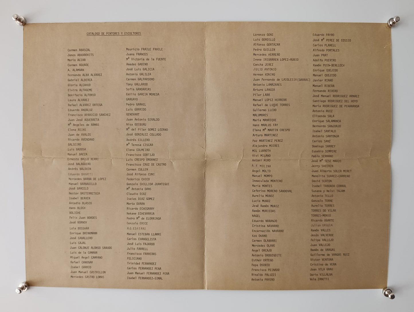 1980 Eduardo Chillida Díptico Obra Derechos Humanos Cruz Roja