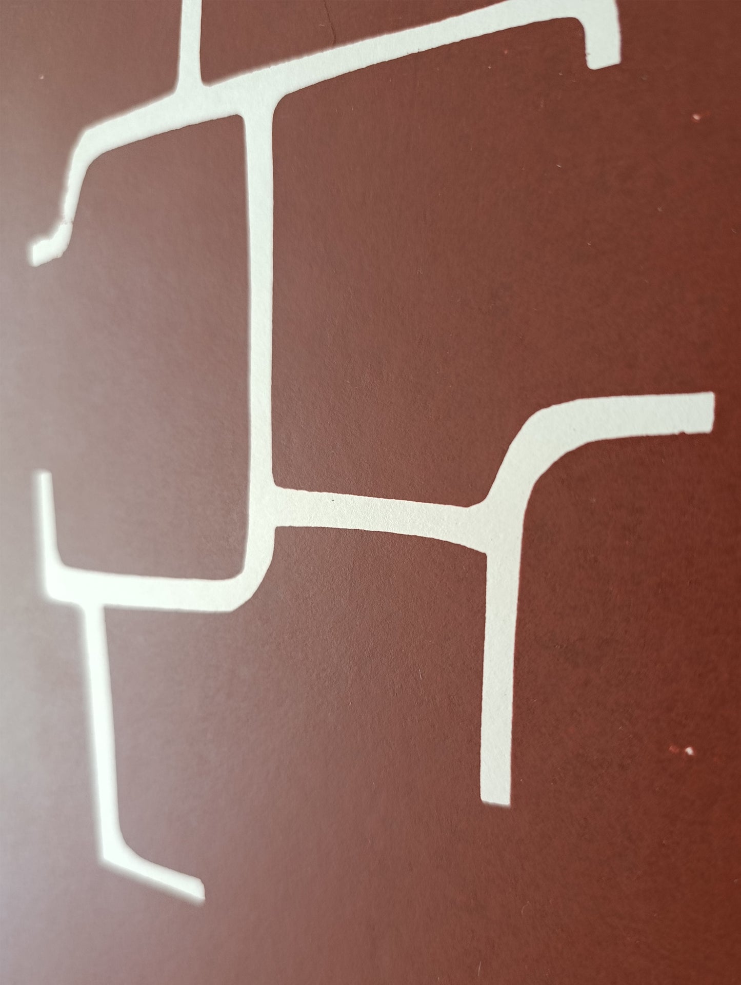 1982 Eduardo Chillida Cartel Serigráfico "Gravats" Galeria Maeght