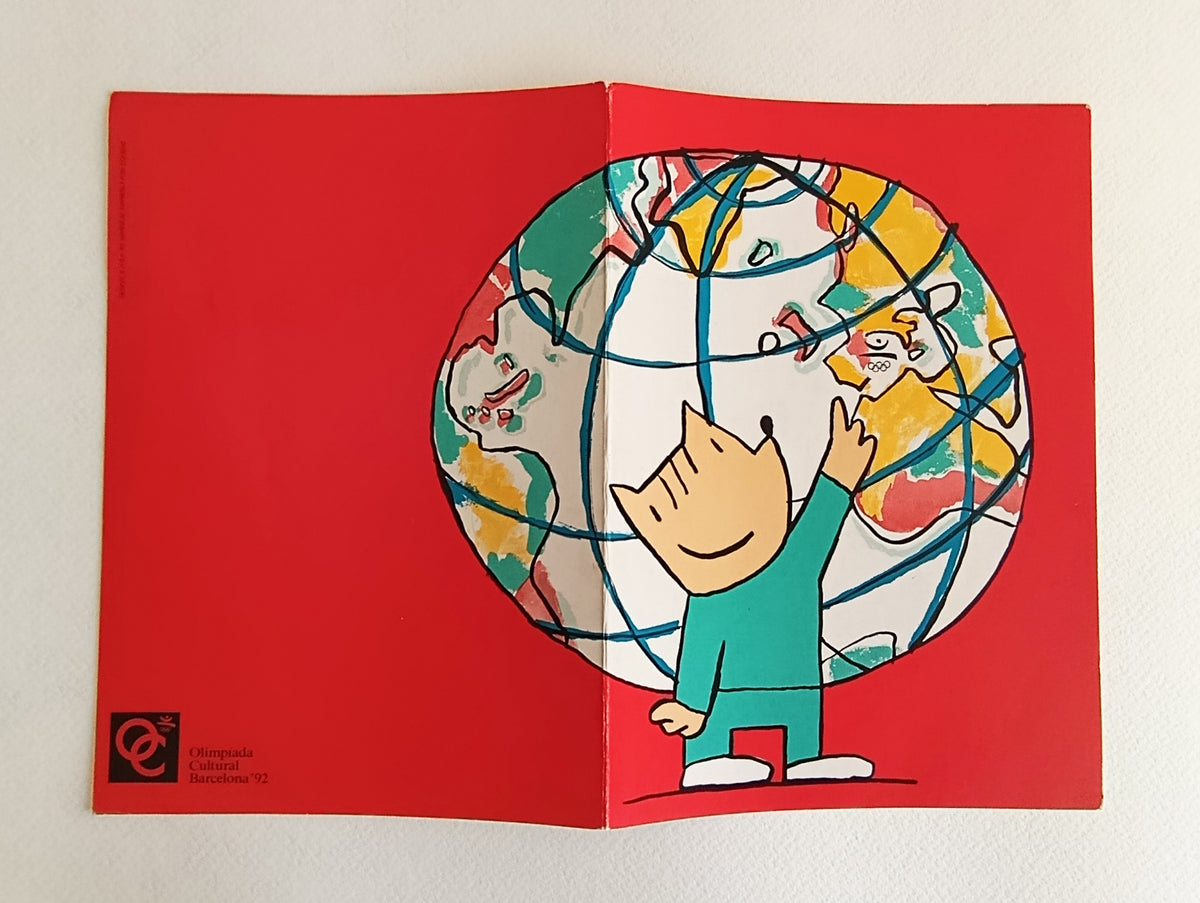 1990 COBI Christmas Card by Javier Mariscal