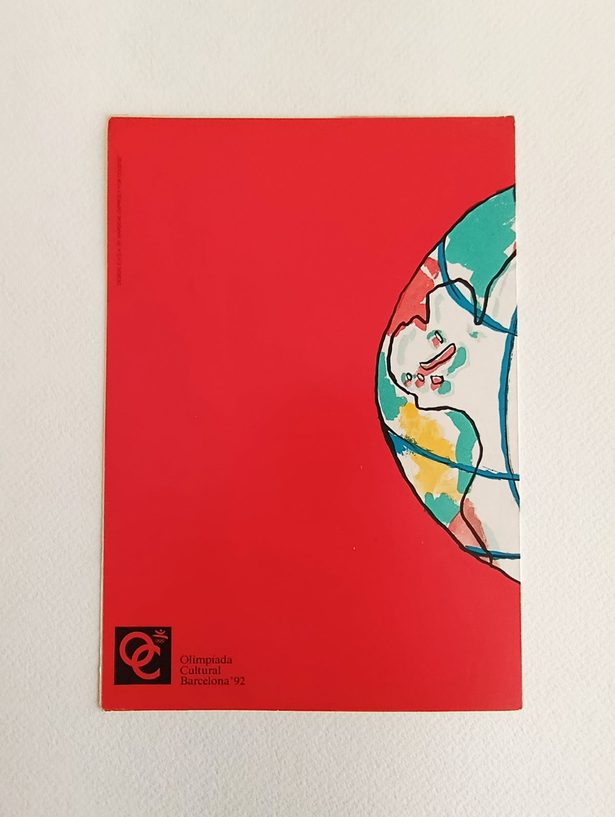 1990 COBI Christmas Card by Javier Mariscal