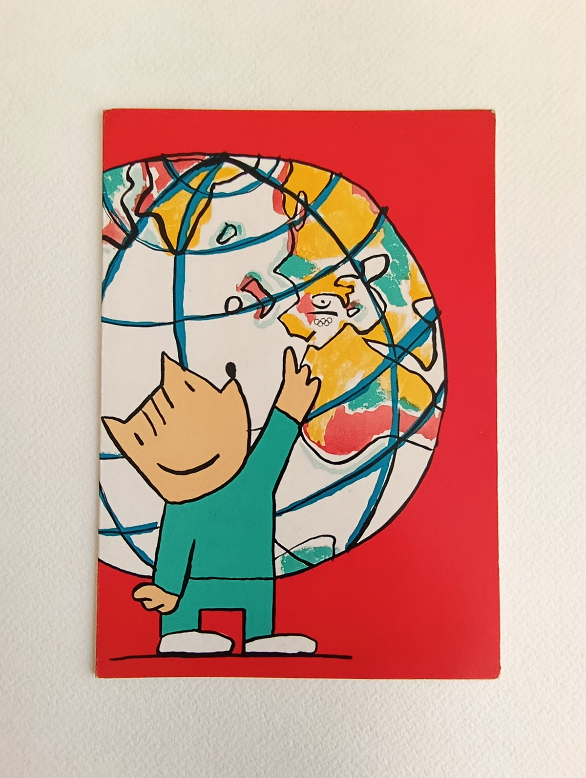 1990 COBI Christmas Card by Javier Mariscal