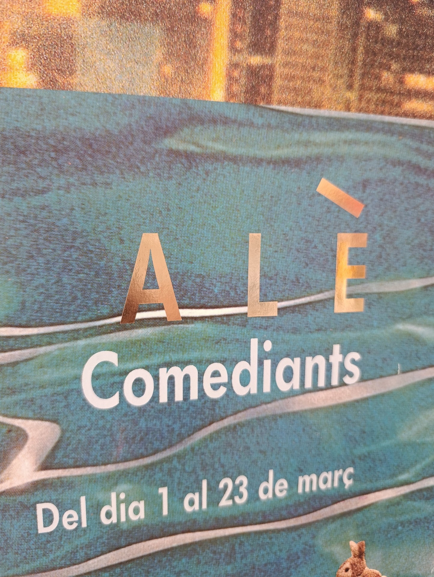 1986 Comediants "ALÈ" disseny Claret Serrahima