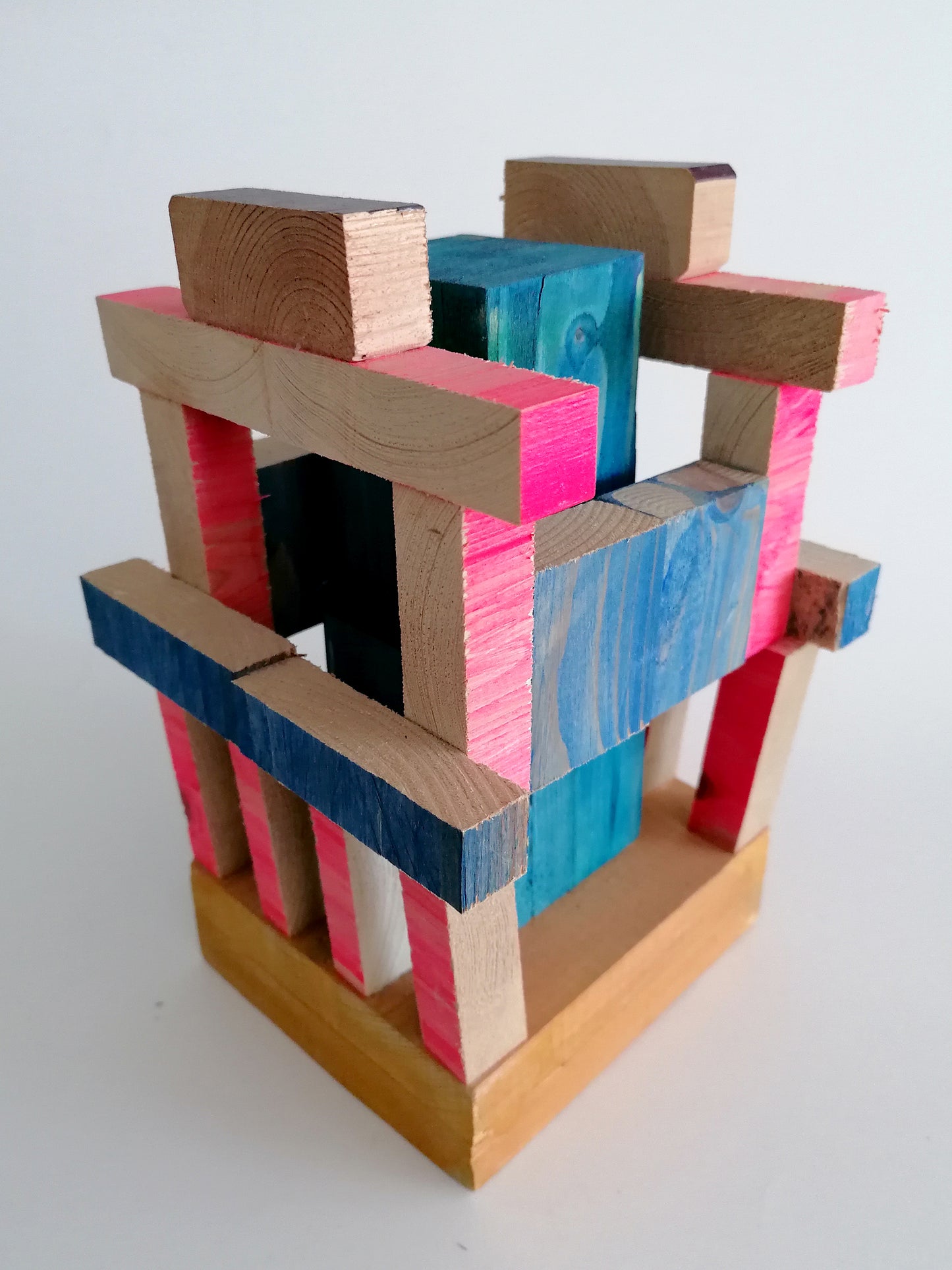 2013 Geometric Sculpture "Tower EFS" by Cristian Montesinos